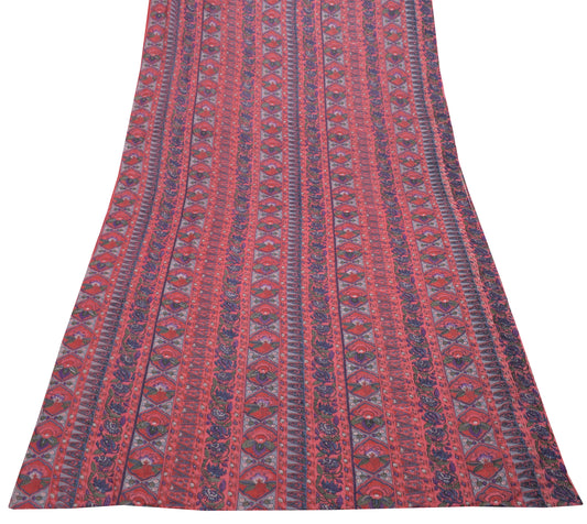 Sushila Vintage Indian Dupatta 100% Pure Cotton Printed Long Stole Veil Hijab
