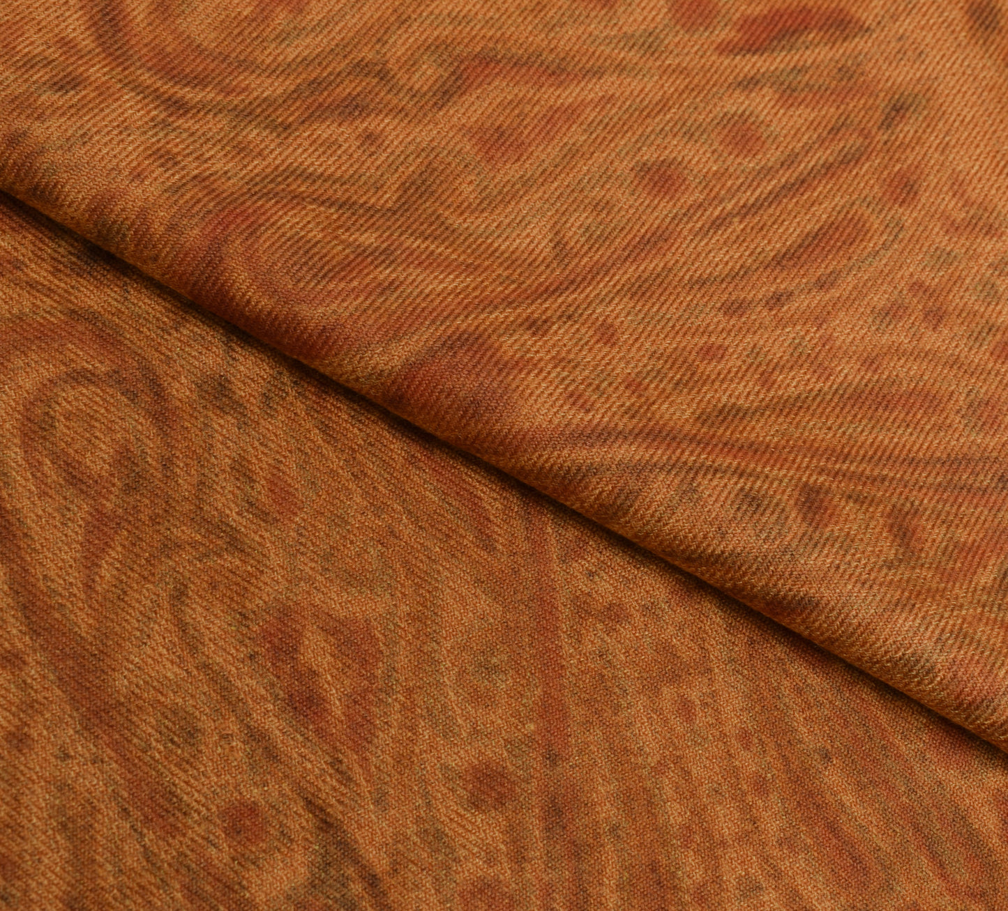 Sushila Vintage Indian Dupatta Blend Woolen Hand Block Printed Floral Long Stole