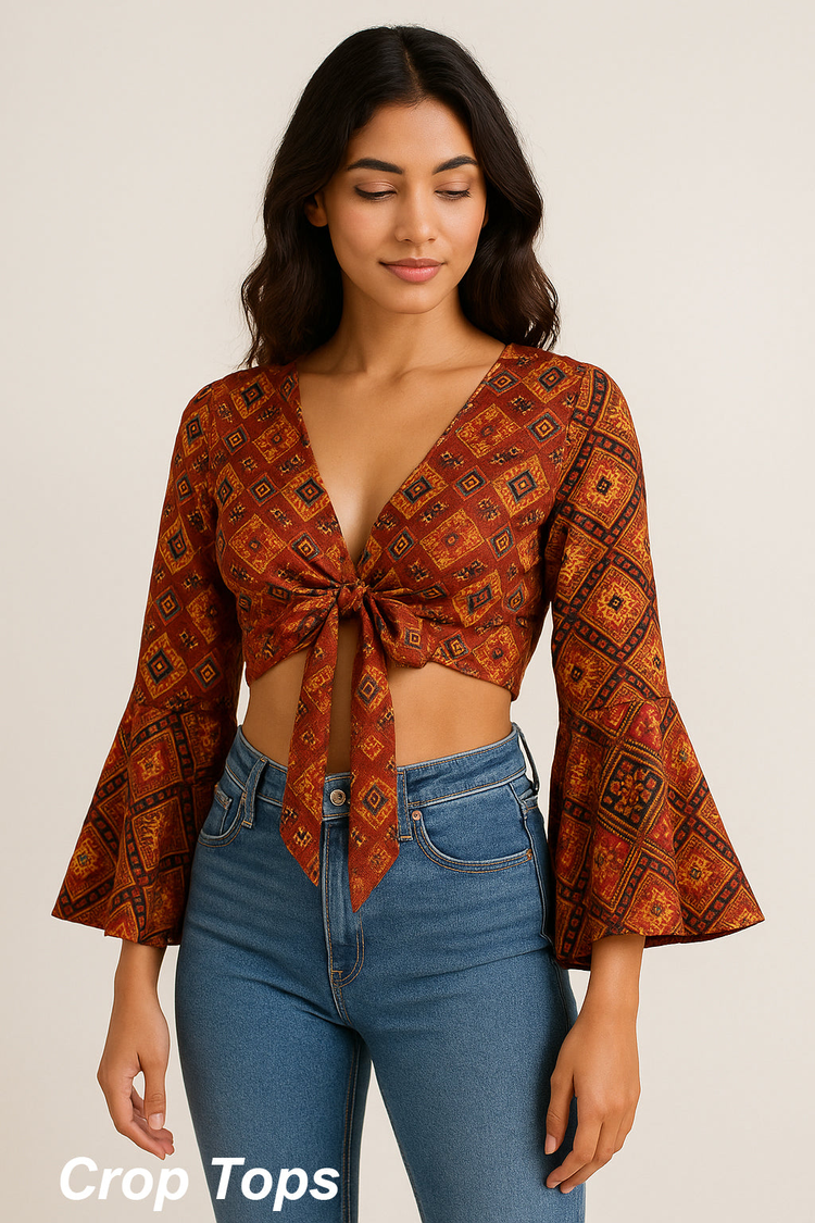 Upcycled Crop Top