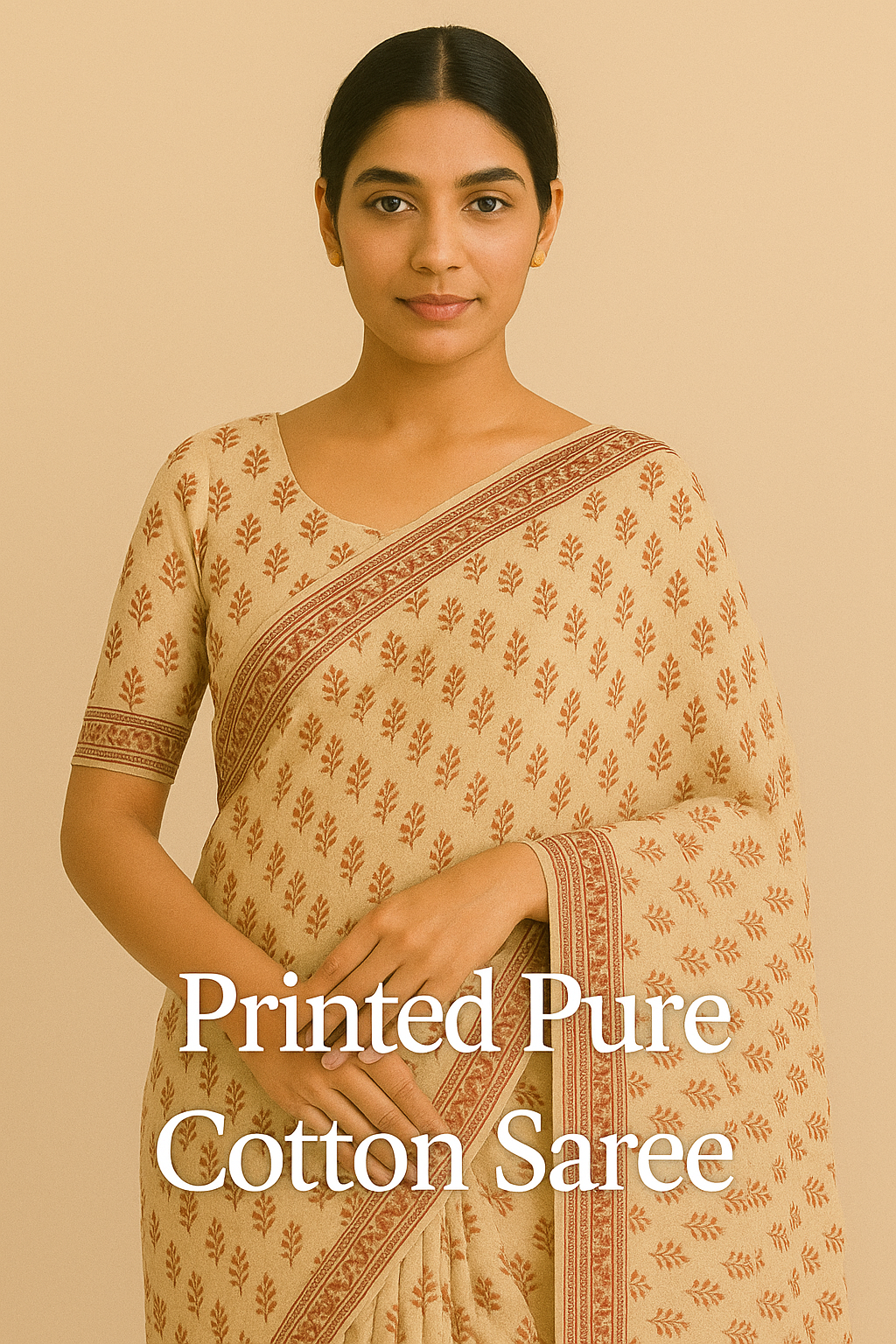 Pure Cotton Printed Sarees