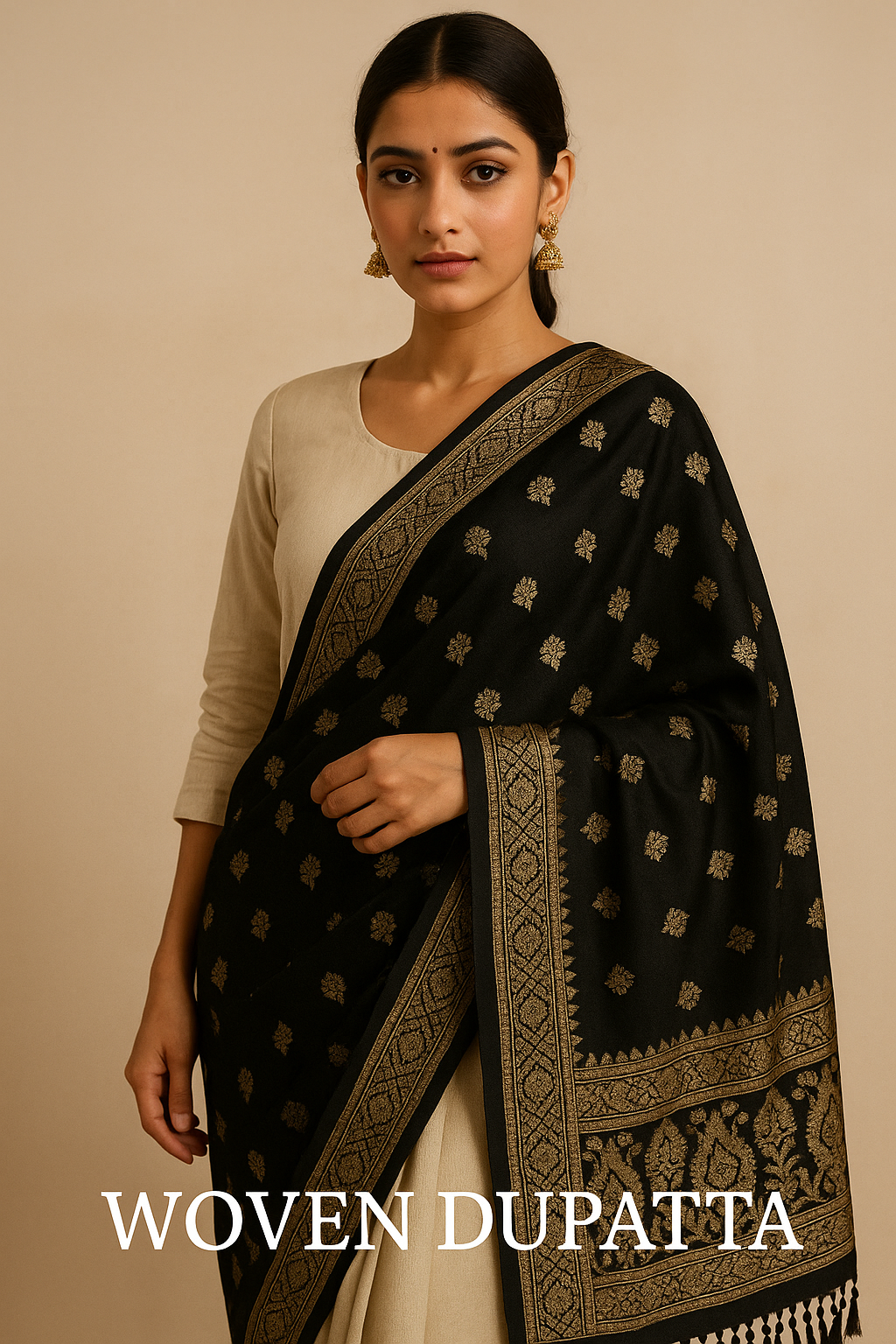 Woven Dupatta