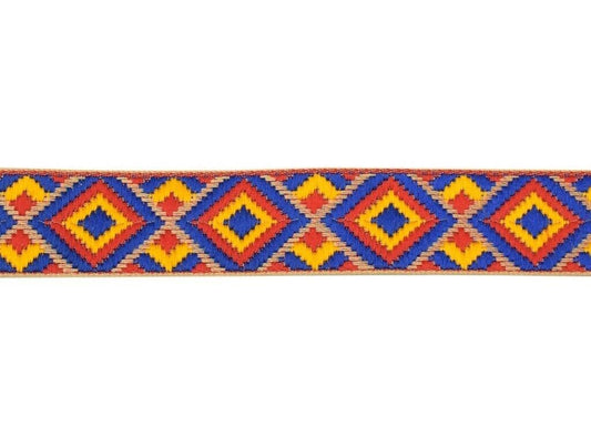 3 Yard 30MM Sari Border Indian Craft Trim Sewing Ribbon Lace Edging Tape Blue