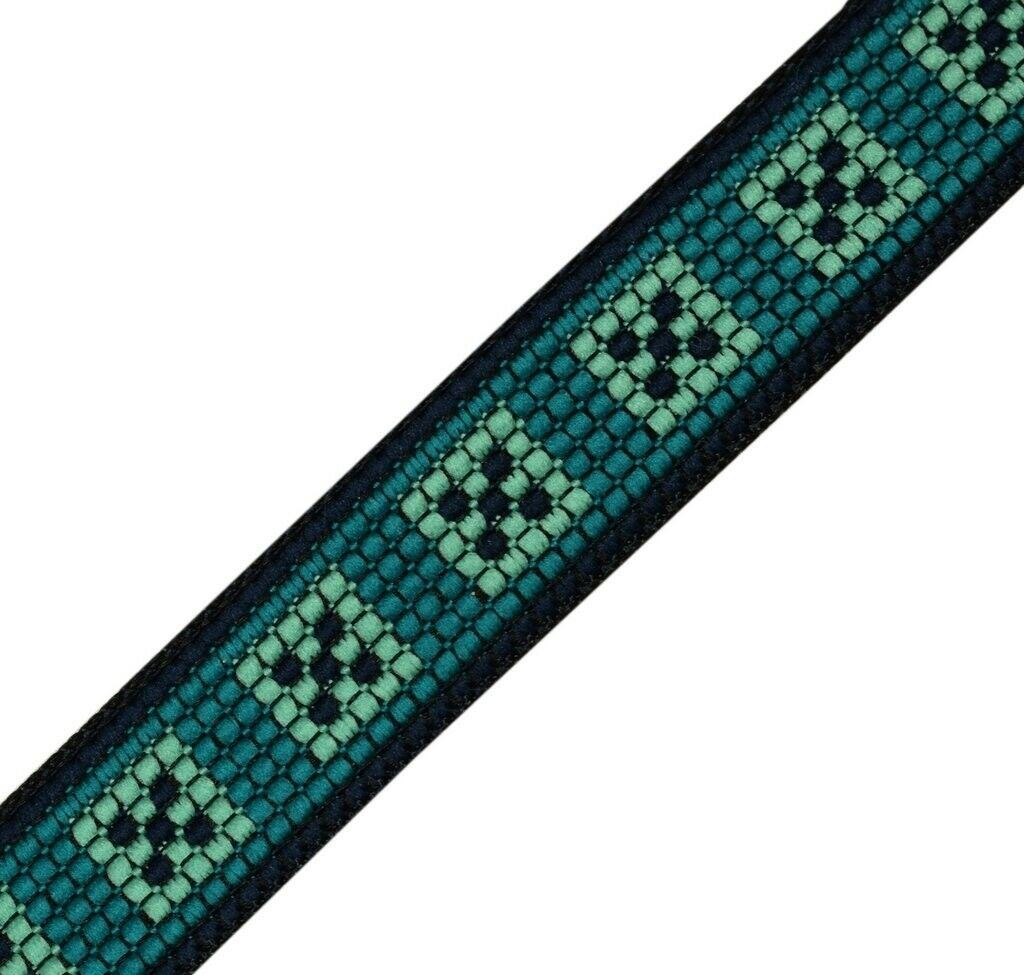 3 Yard Sari Border Indian Craft Trim Sewing Ribbon Lace Edging Tape Black Green