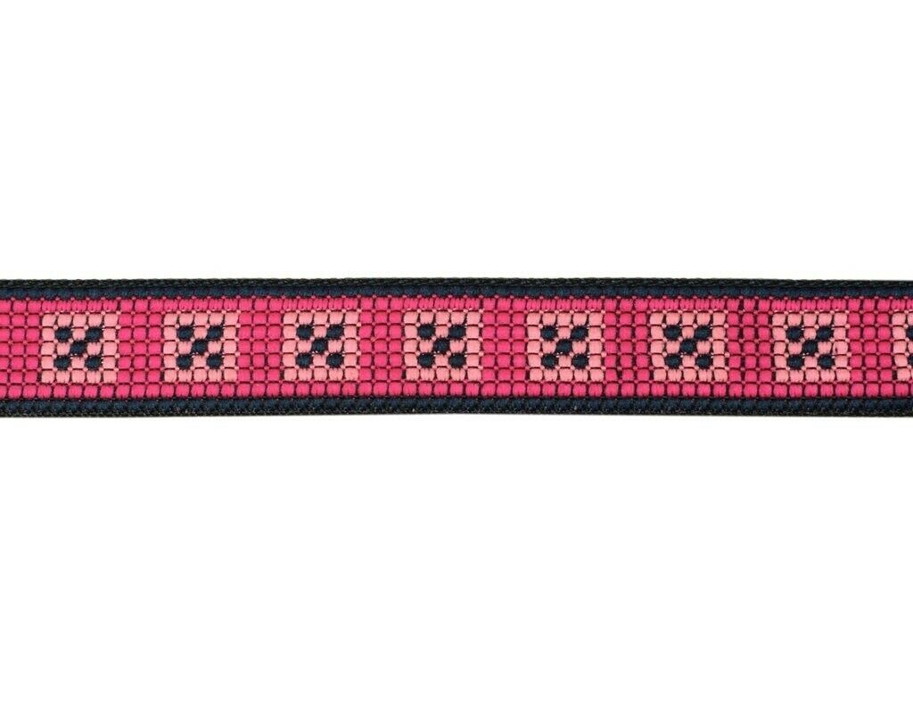 3 Yard Sari Border Indian Craft Trim Sewing Ribbon Lace Edging Tape Black Pink