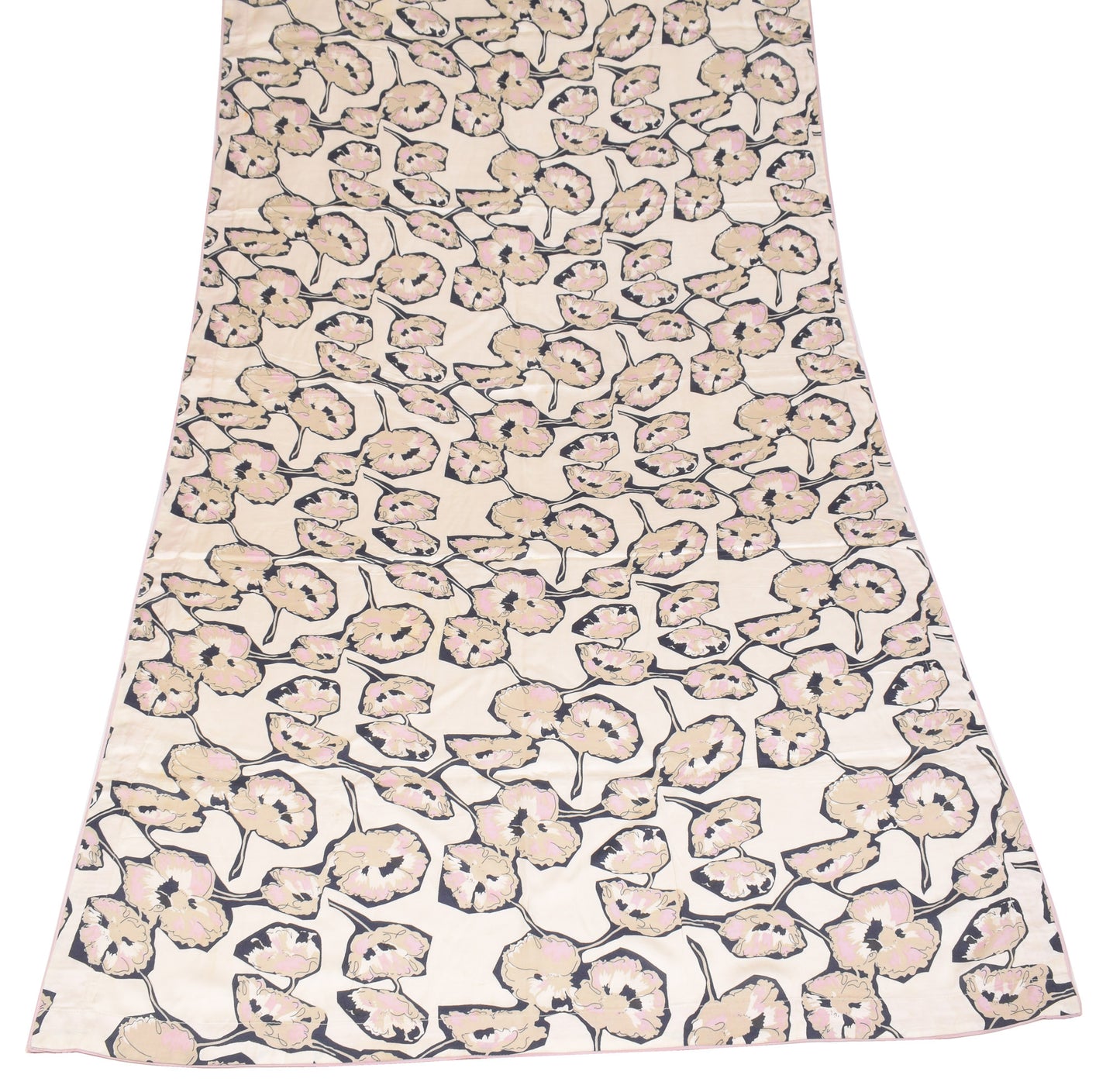 Sushila Vintage Cream Scrap Dupatta Pure Silk Digital Printed Long Stole