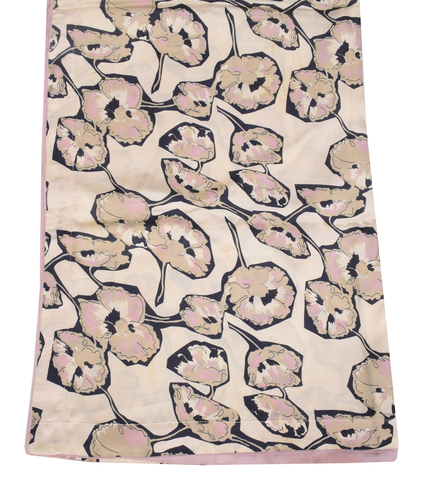 Sushila Vintage Cream Scrap Dupatta Pure Silk Digital Printed Long Stole