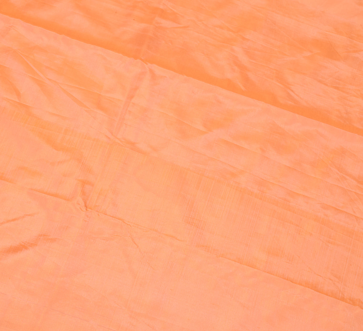Sushila Vintage Pink Sari Remnant Scrap Pain Pure Silk Dual Toned Craft Fabric