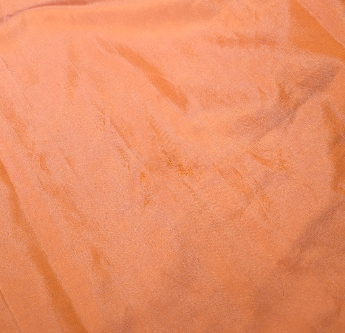 Sushila Vintage Pink Sari Remnant Scrap Pain Pure Silk Dual Toned Craft Fabric