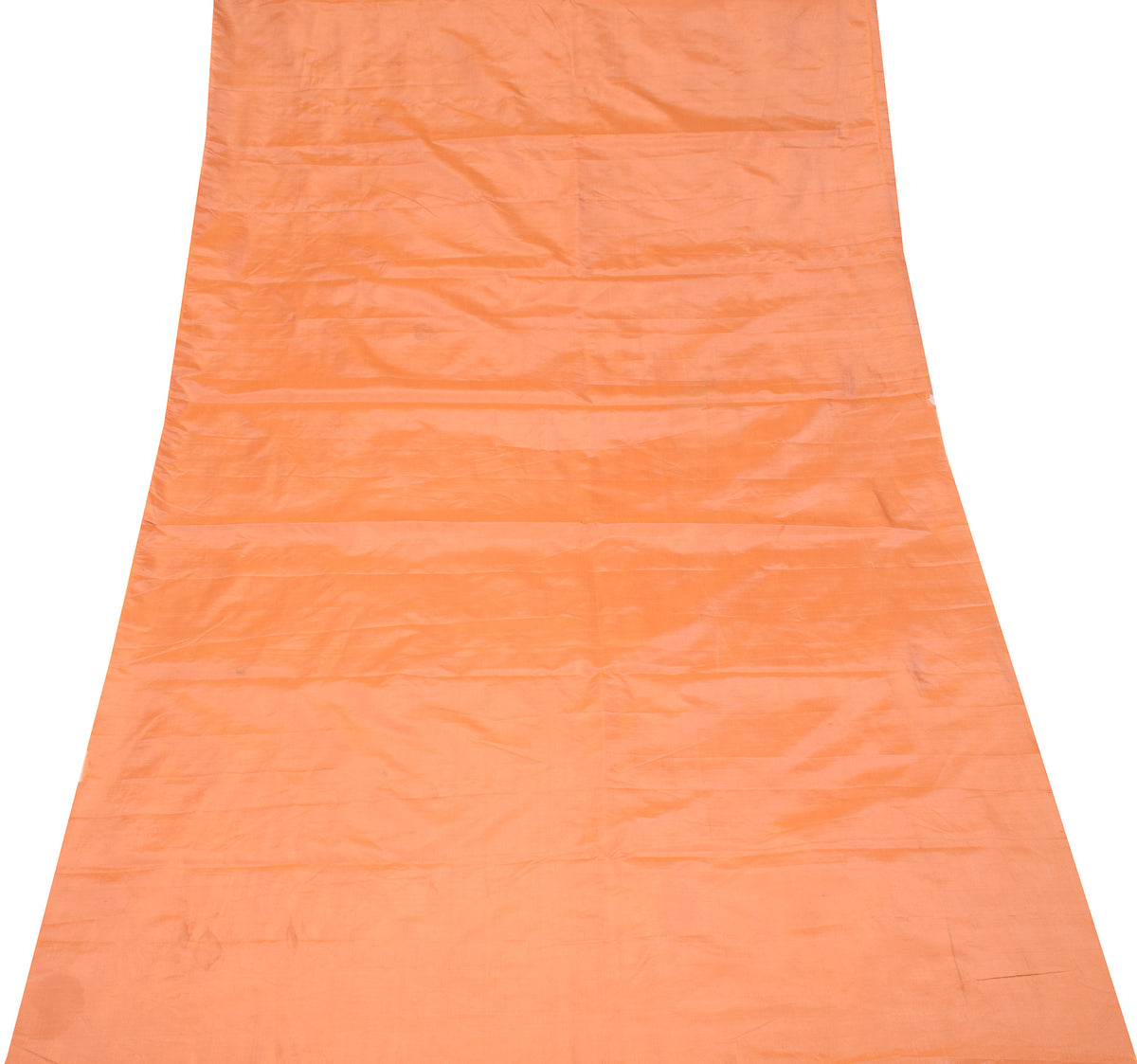 Sushila Vintage Pink Sari Remnant Scrap Pain Pure Silk Dual Toned Craft Fabric