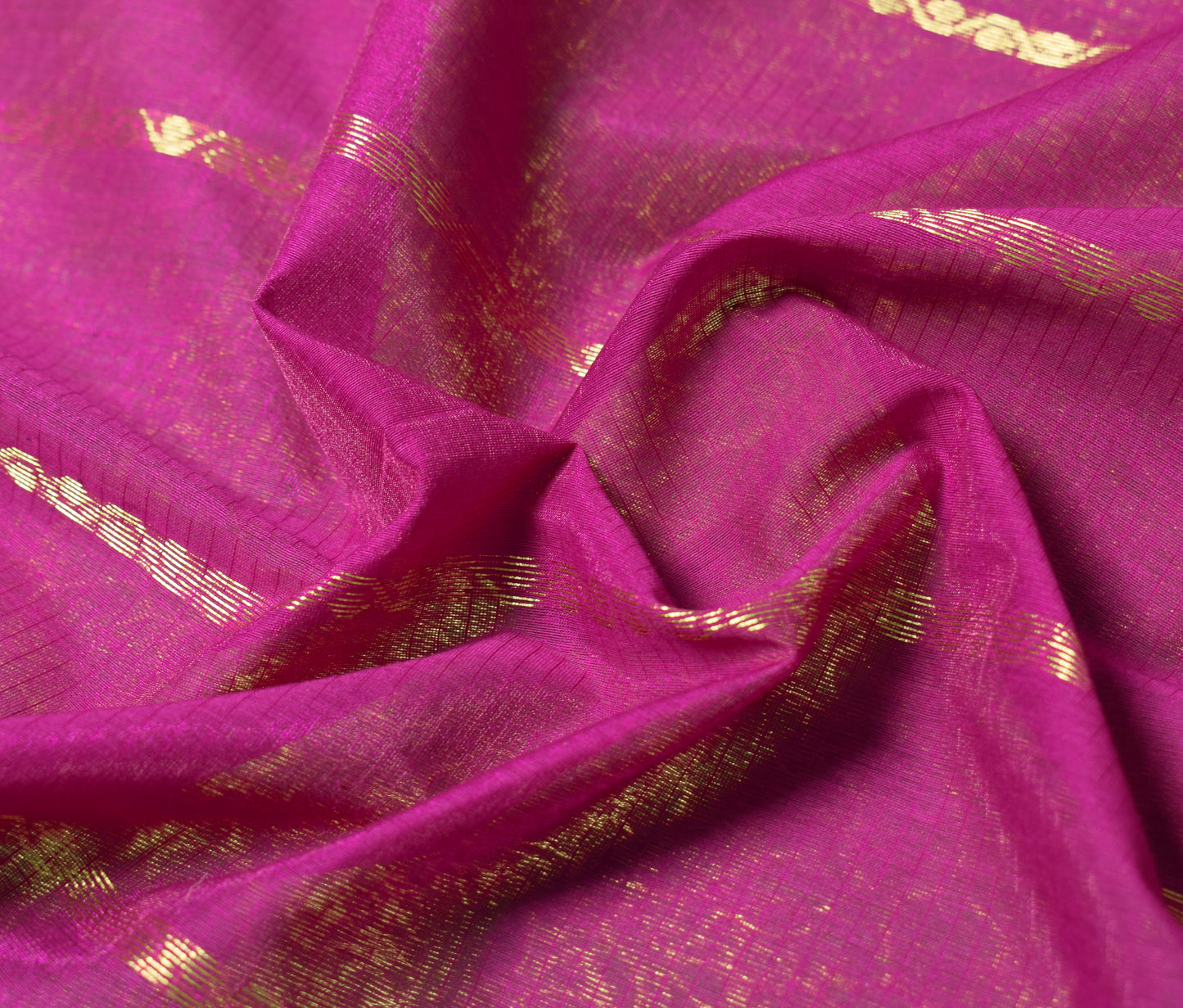 Sushila Vintage Purple Saree Green Border Pallu Banarasi Brocade Art Silk Sari Craft fabric