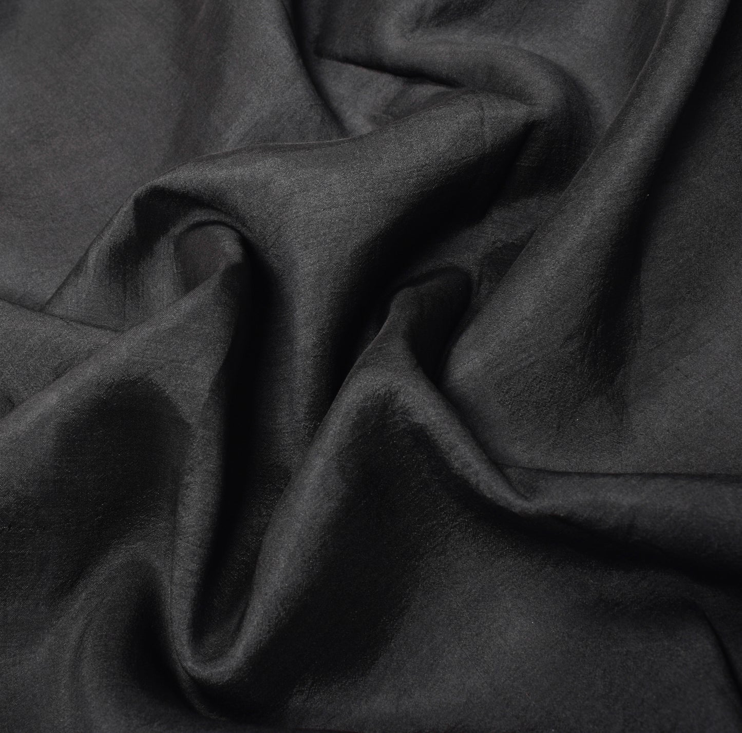 Sushila Vintage HEAVY Black Saree Brocade Border Pallu Pure Silk Sari