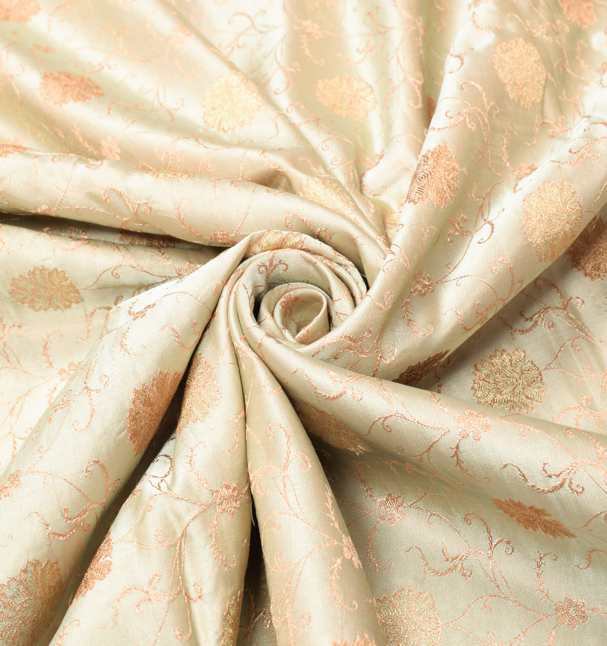 Sushila Vintage Green Banarasi Saree Pure Satin Silk Brocade Woven HEAVY Sari Fabric