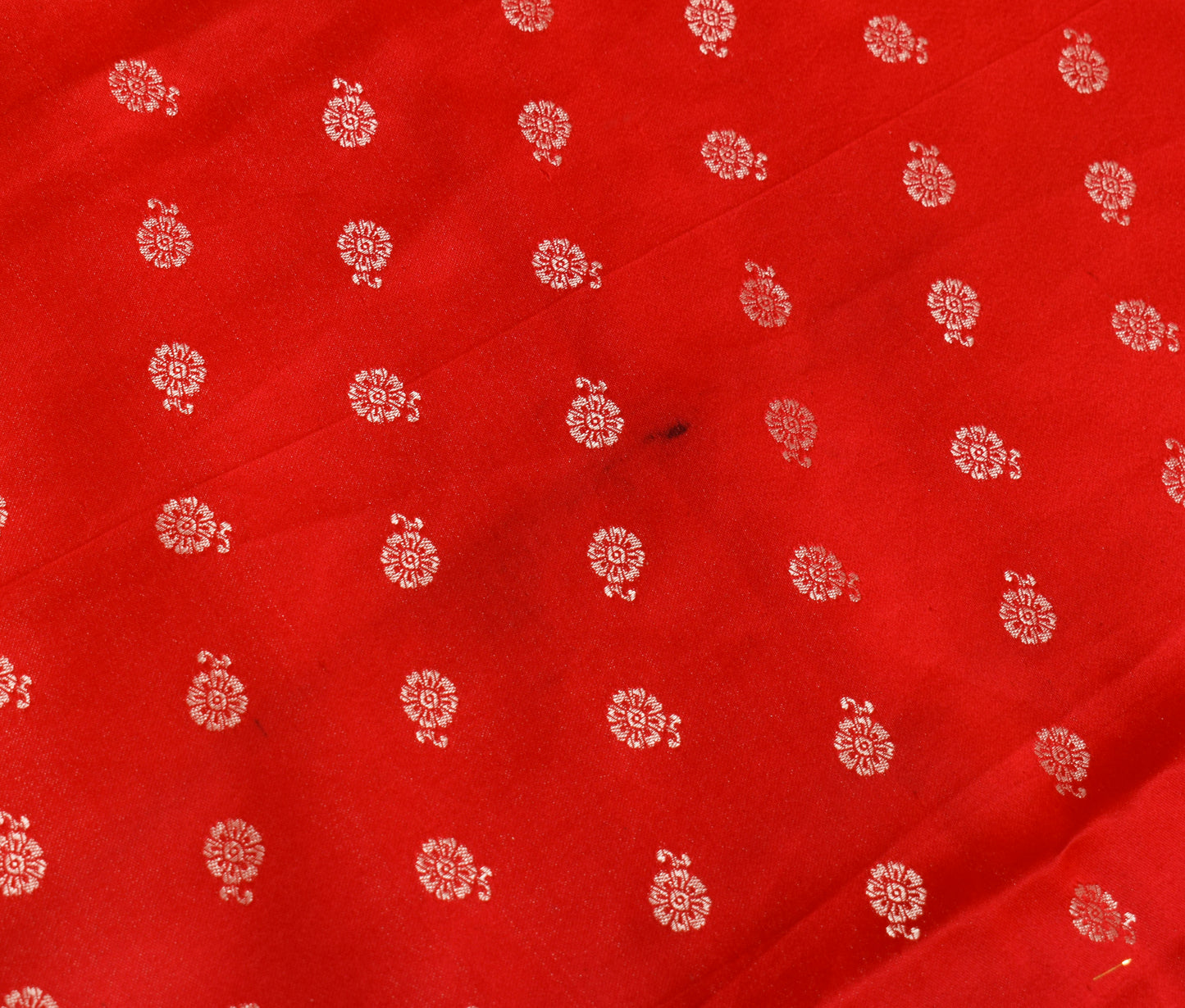 Sushila Vintage Heavy Saree Blend Satin Silk Banarasi Brocade Woven Sari Fabric