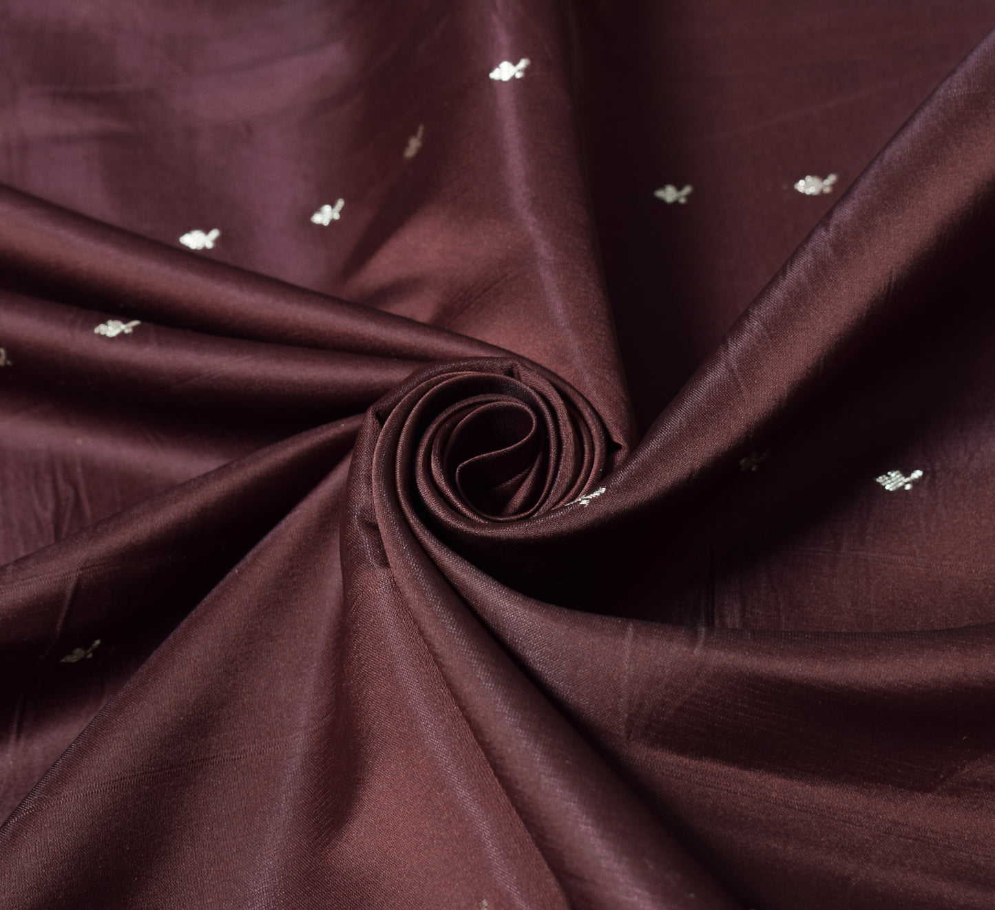 Sushila Vintage Heavy Saree Blend Satin Silk Banarasi Brocade Woven Sari Fabric