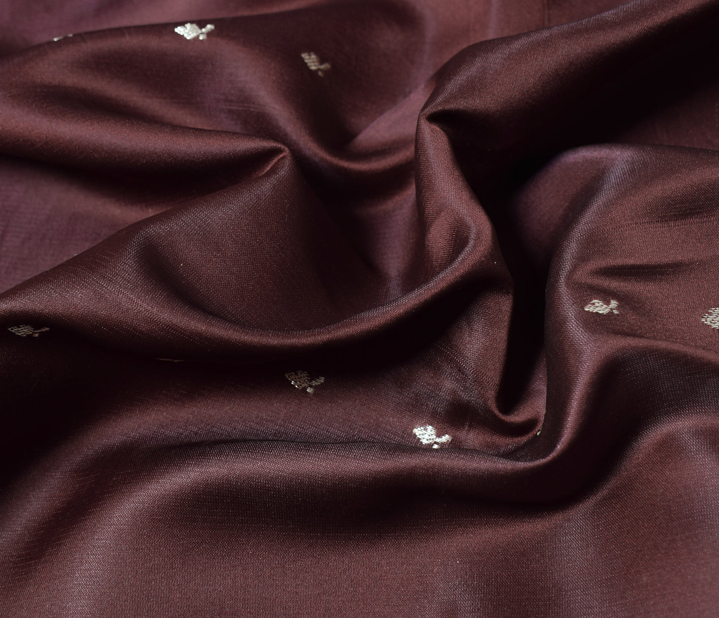 Sushila Vintage Heavy Saree Blend Satin Silk Banarasi Brocade Woven Sari Fabric