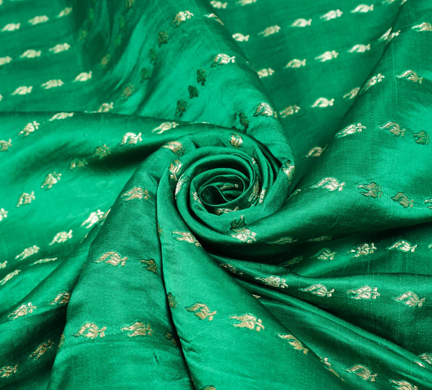 Sushila Vintage Heavy Saree Pure Satin Silk Banarasi Brocade Woven Sari Fabric