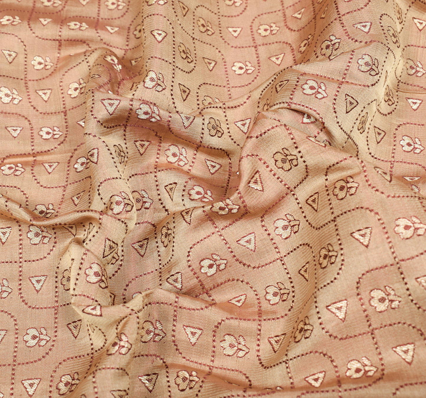 Sushila Vintage Heavy Saree Pure Satin Silk Banarasi Brocade Woven Sari Fabric