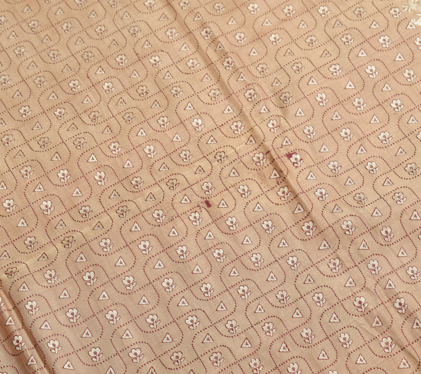 Sushila Vintage Heavy Saree Pure Satin Silk Banarasi Brocade Woven Sari Fabric
