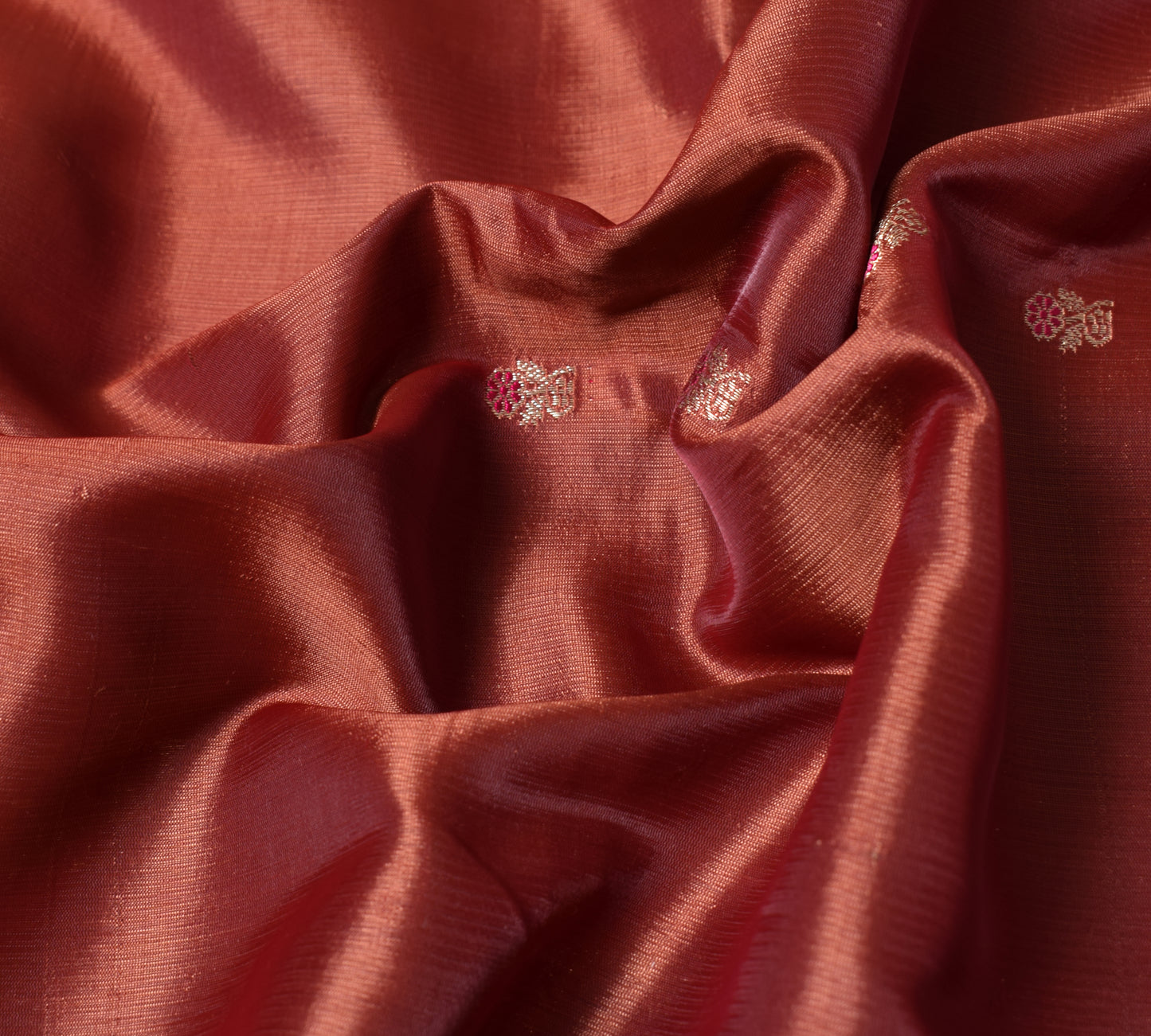 Sushila Vintage Heavy Saree Blend Satin Silk Banarasi Brocade Woven Sari Fabric