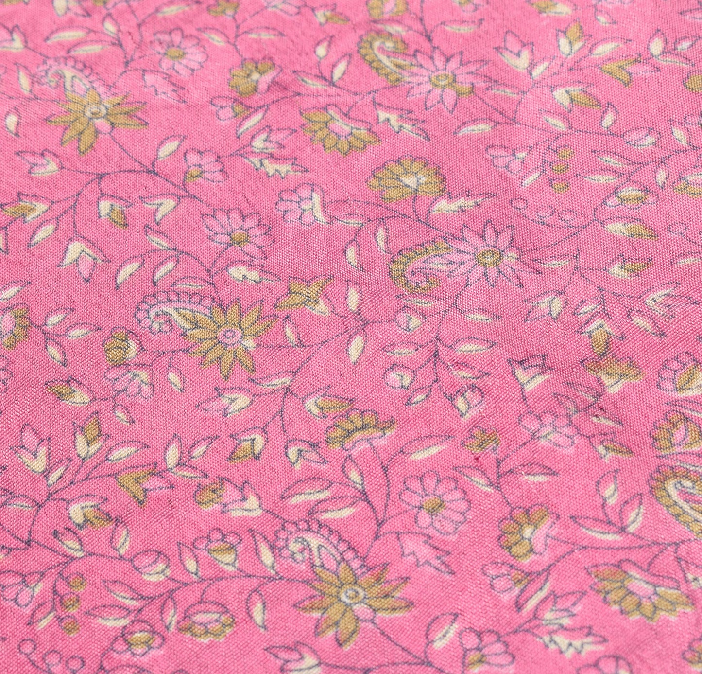 Sushila Vintage Pink Mini Wrap Magic Skirt Art Silk Sari Reversible Beach Dress