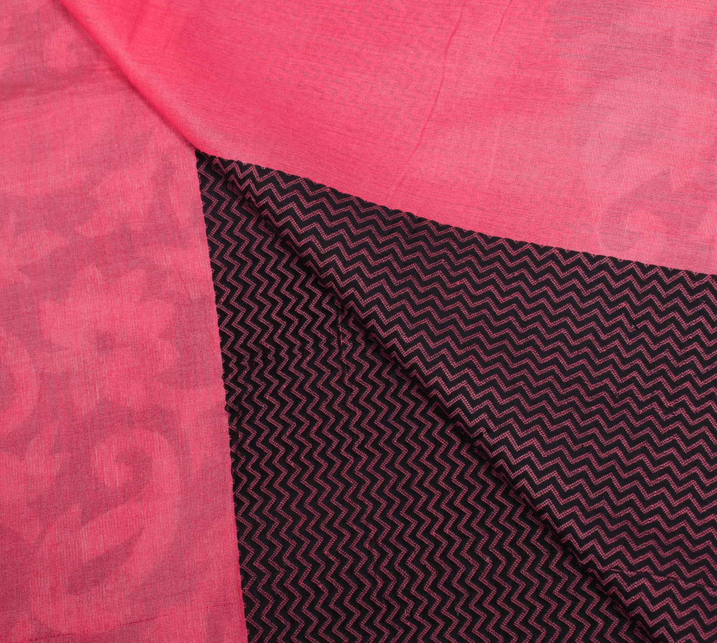Sushila Vintage Black Dupatta Printed & Woven Pure Cotton Silk Long Stole
