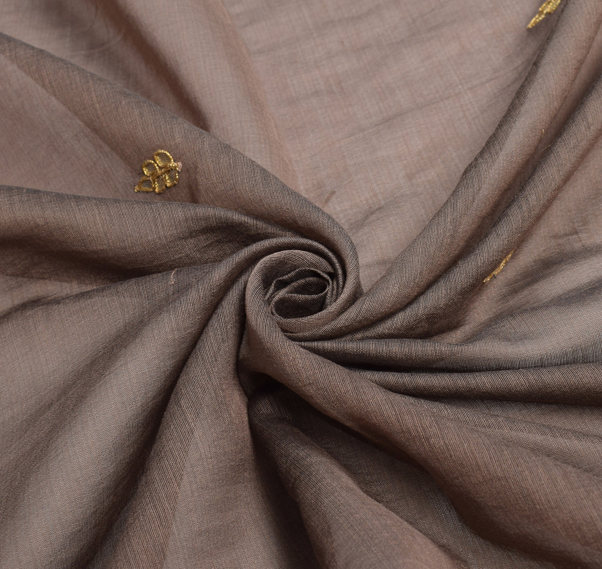 Sushila Vintage Mauve Dupatta Pure Cotton Silk Zari Woven Long Stole Wrap