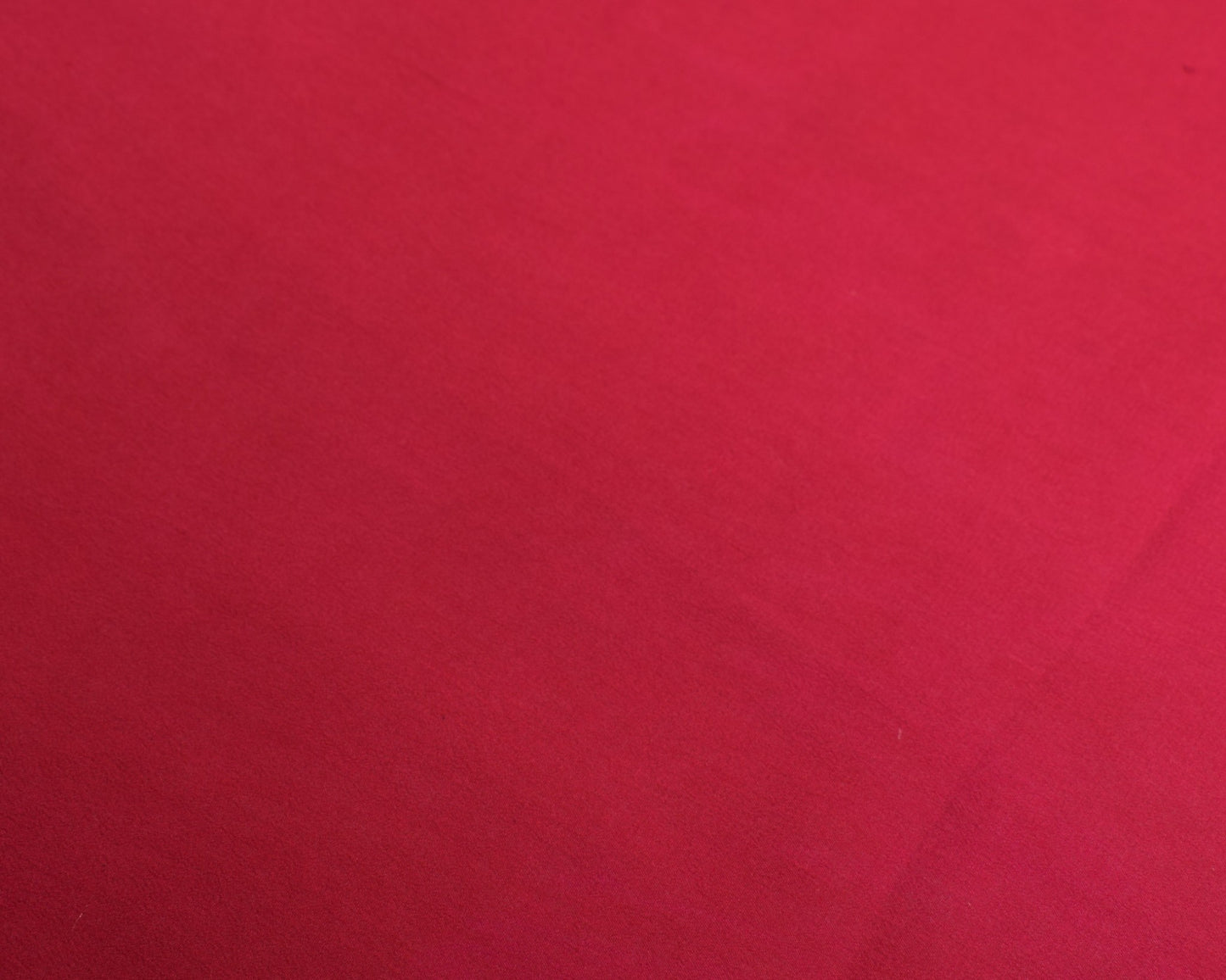 Sushila Vintage Pure Chiffon Scrap Saree Red Wedding Woven Remnant Sari Fabric