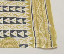 Sushila Vintage White Scrap Saree 100%Pure Cotton Printed Soft Sari Craft Fabric