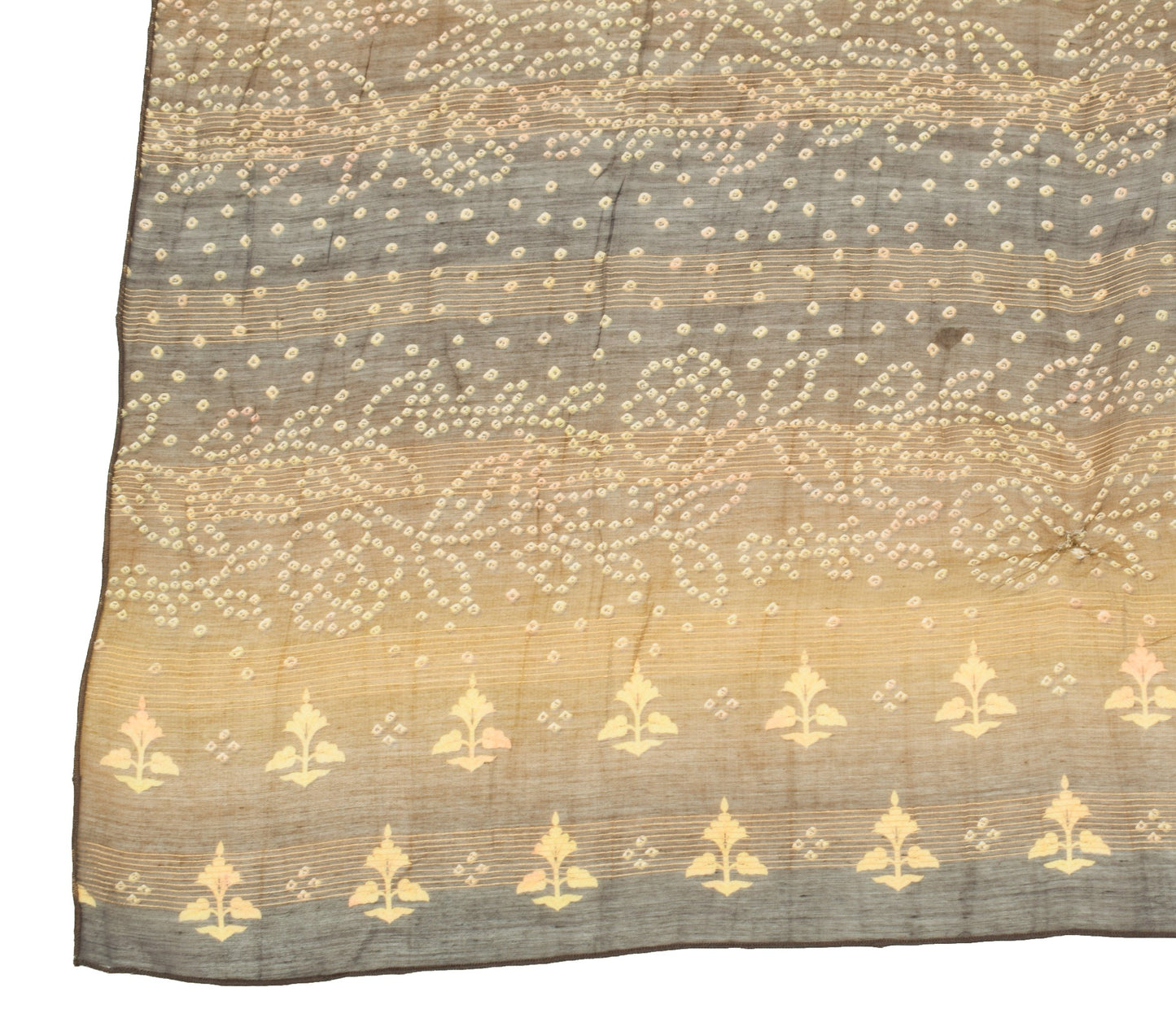 Sushila Vintage Pure Cotton Silk  Scrap Dupatta Digital Printed Green Long Stole