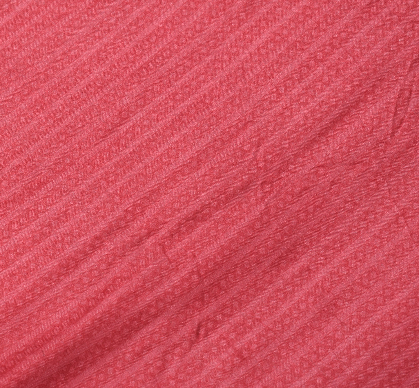 Sushila Vintage Magenta Scrap Dupatta Pure Woolen Hand Block Printed Long Stole