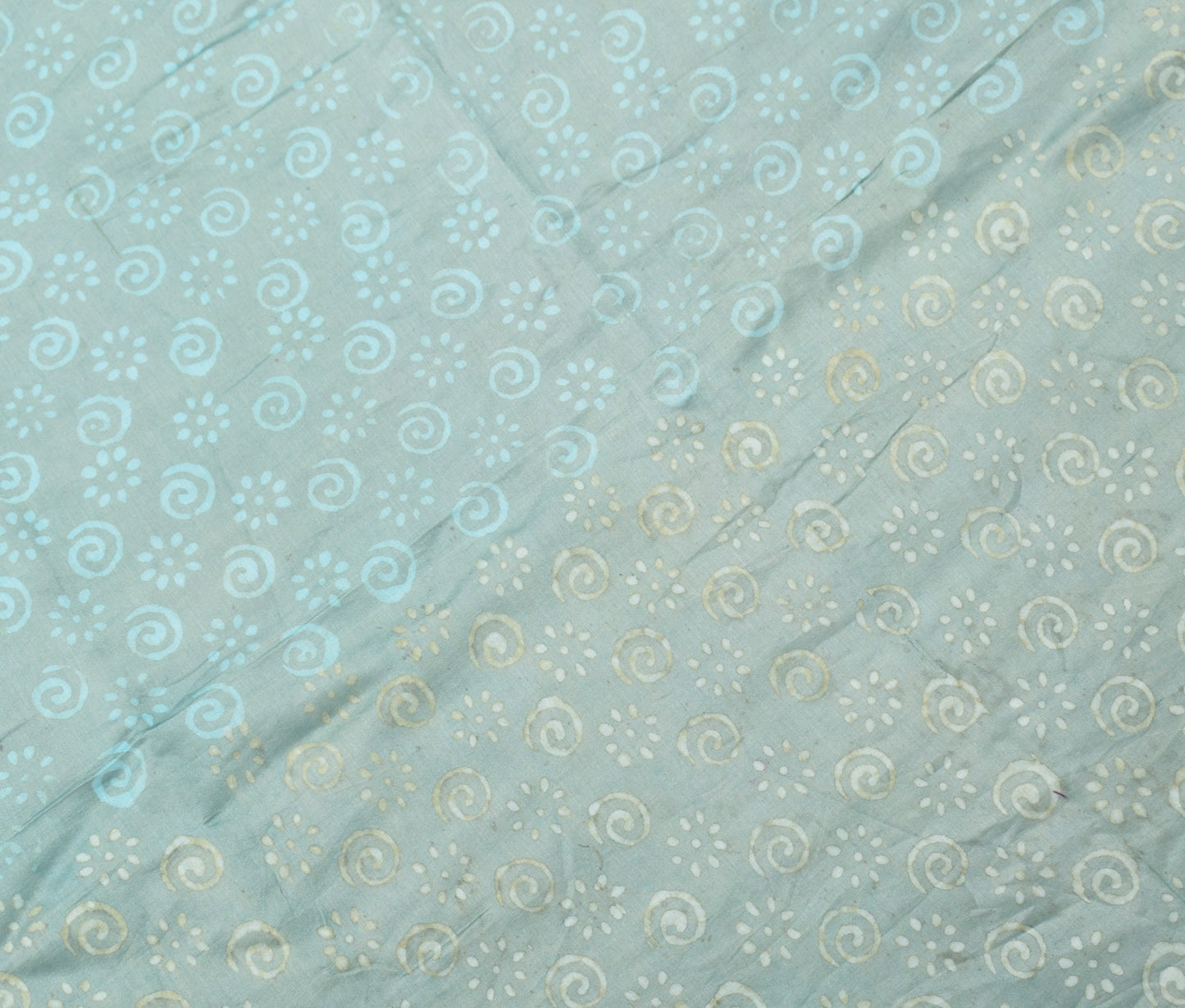 Sushila Vintage Batik Printed Scrap Dupatta Pure Cotton Silk Long Stole Scarves
