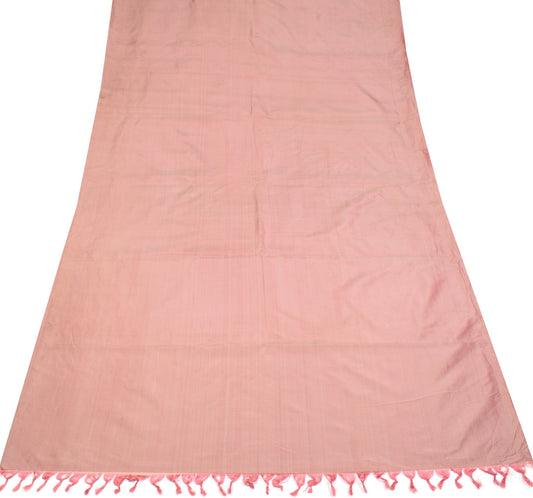 Sushila Vintage Dual Tone Sari Remnant Scrap MultiPurpose Pure Silk Craft Fabric