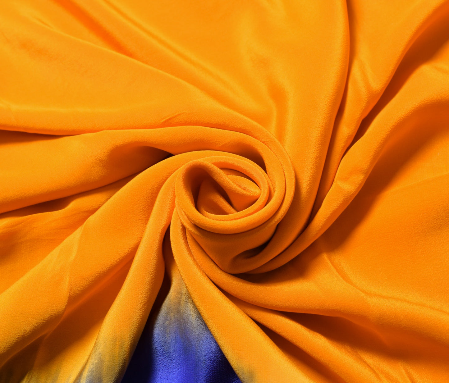 Sushila Vintage Zardozi Work Sari Remnant Scrap Pure Crepe Silk Craft Fabric