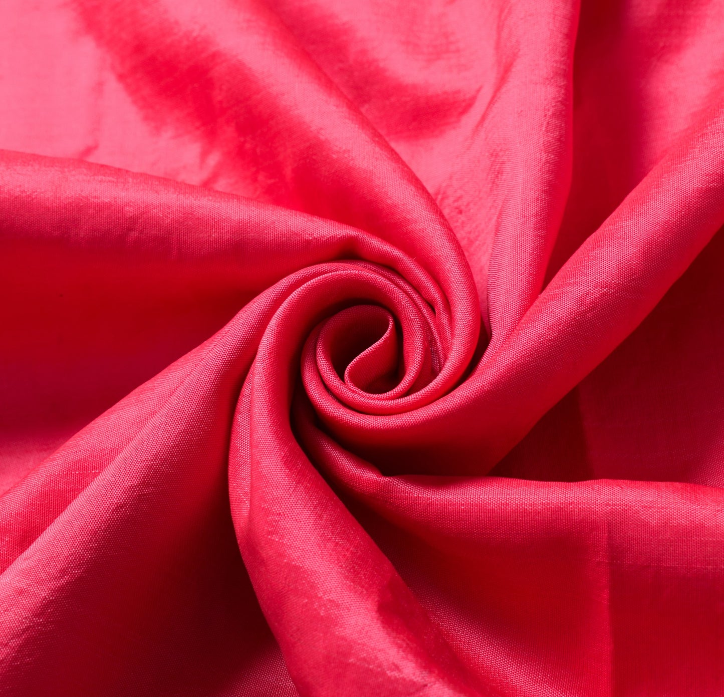 Sushila Vintage Pink Sari Remnant Scrap Multi-Purpose Pure Silk Craft Fabric