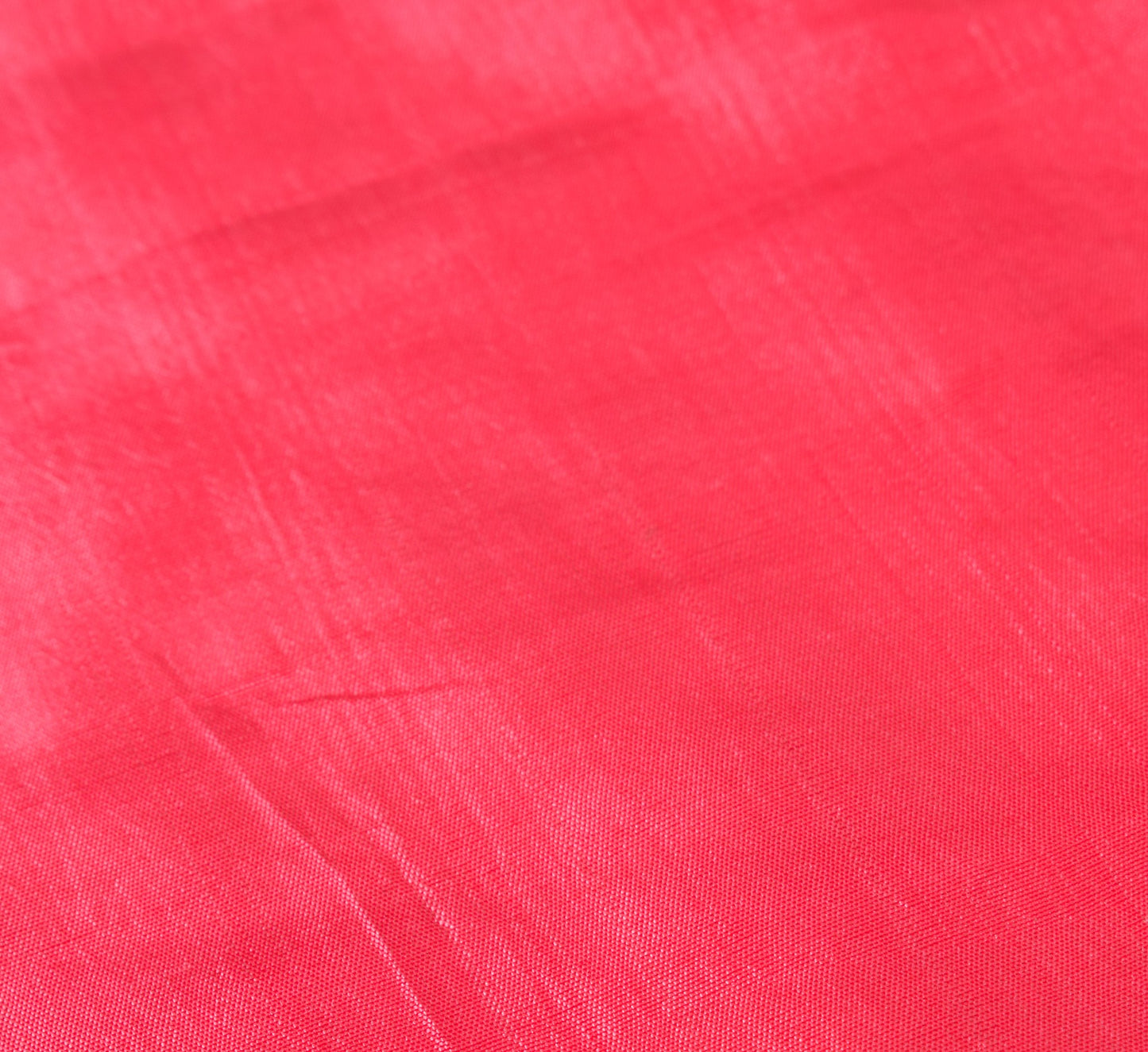 Sushila Vintage Pink Sari Remnant Scrap Multi-Purpose Pure Silk Craft Fabric