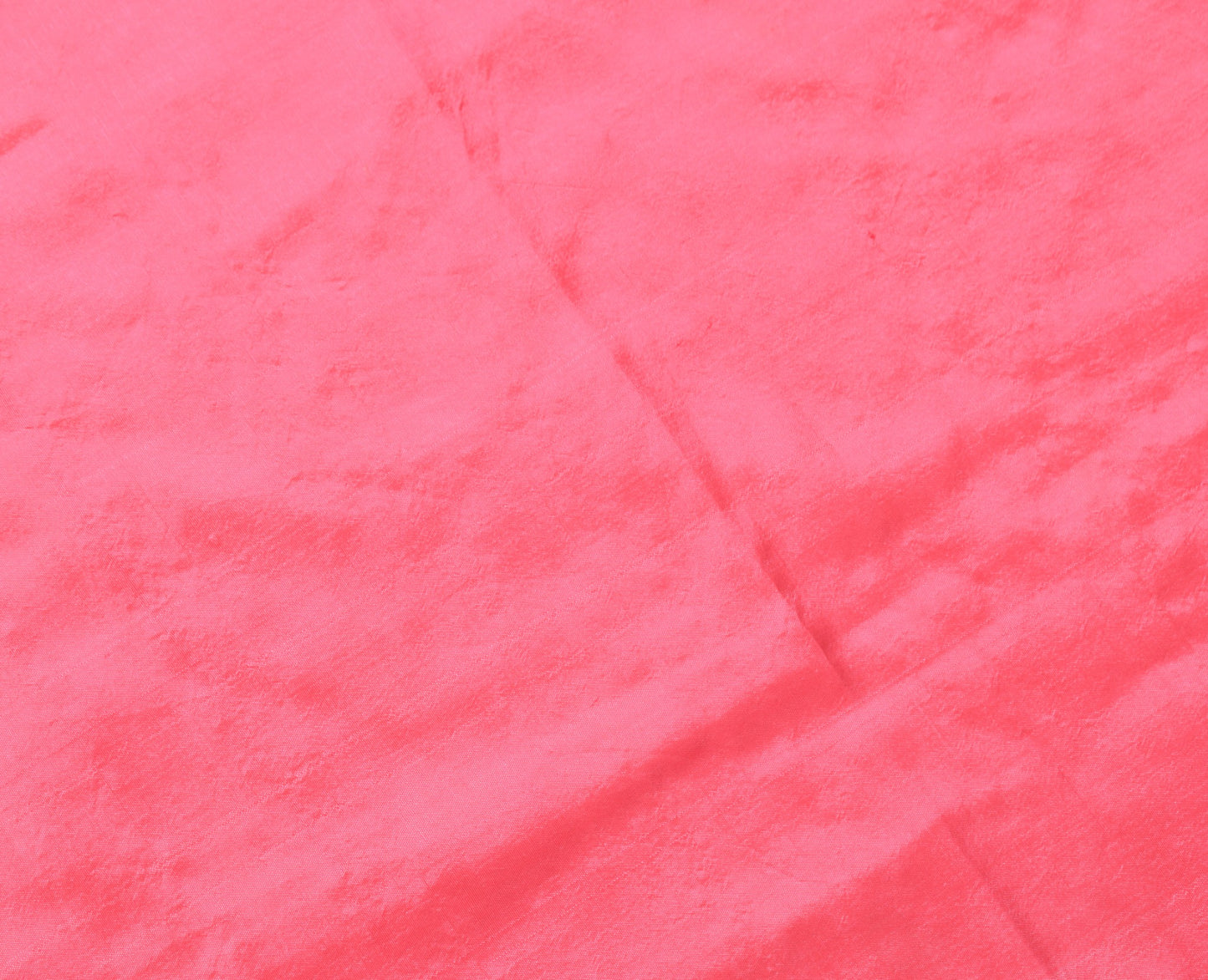 Sushila Vintage Pink Sari Remnant Scrap Multi-Purpose Pure Silk Craft Fabric