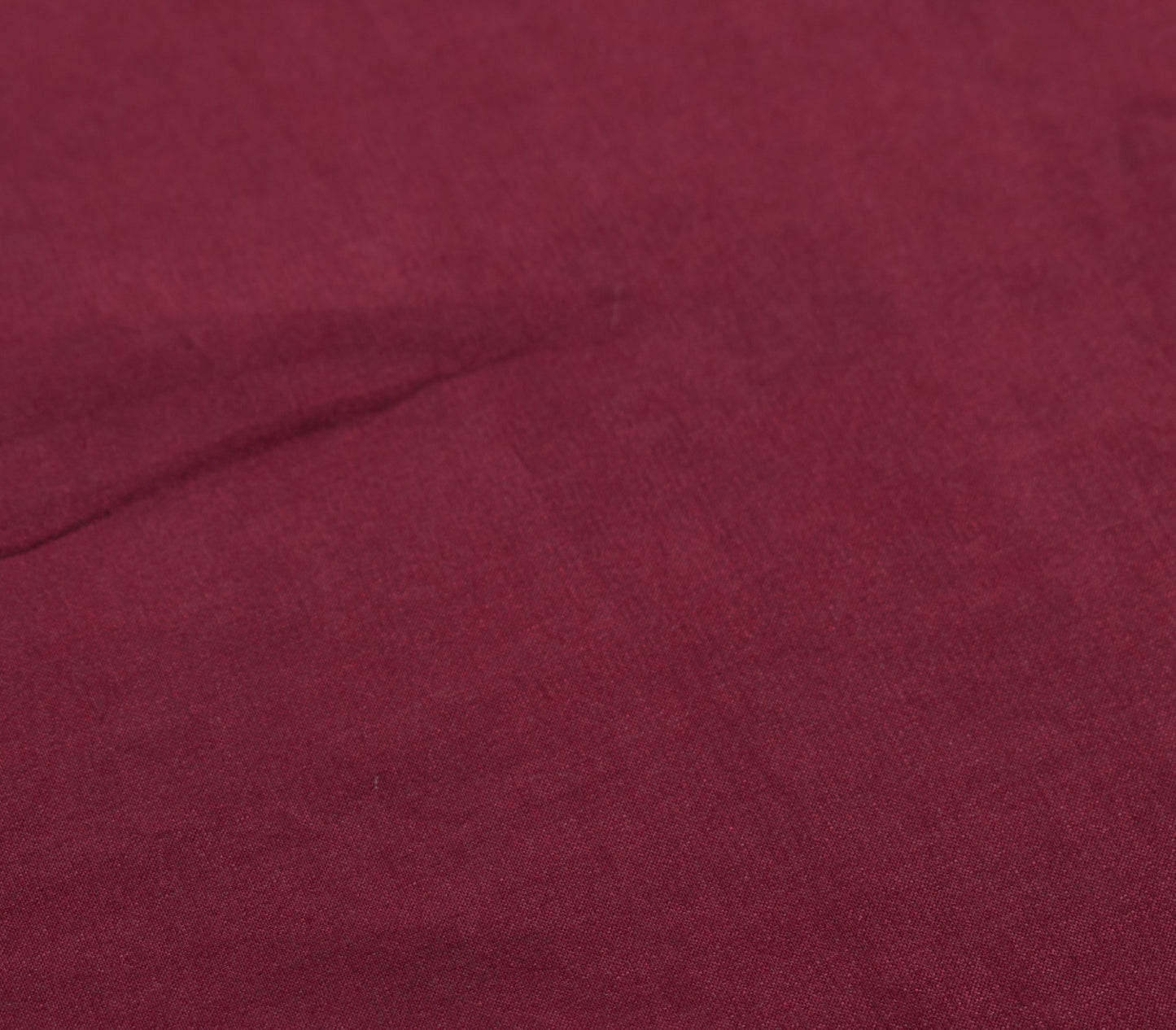 Sushila Vintage Maroon Sari Remnant Scrap Pure Crepe Silk 4 Yard Craft Fabric