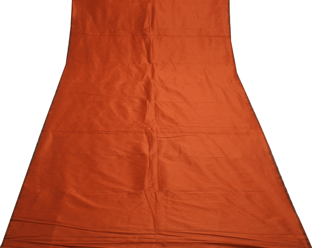 Rust Blend Silk Dupioni Slub Curtain Drape Panel Craft Dress Fabric By the Yard