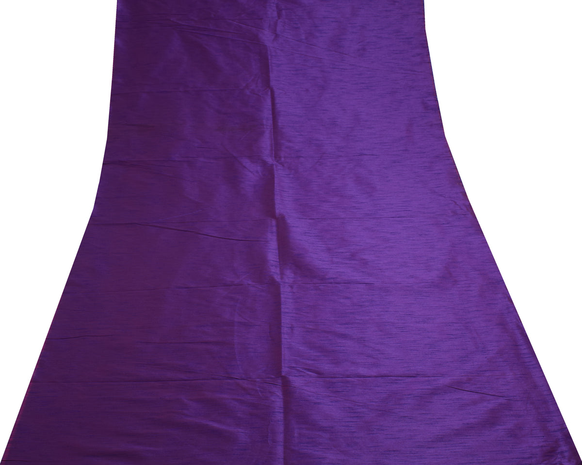 Purple Art Silk Dupioni Slub Curtain Drape Panel Craft Dress Fabric By the Yard