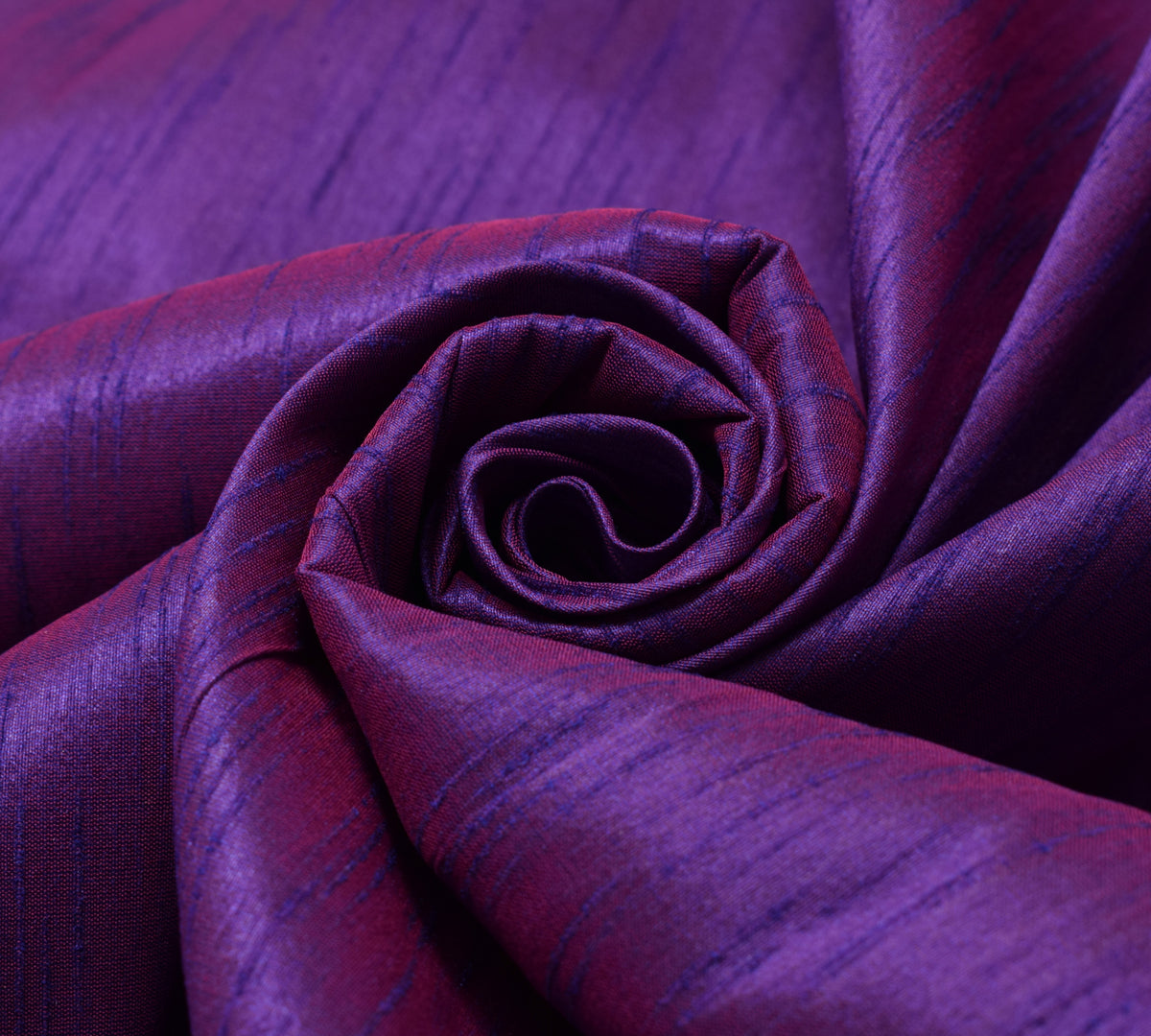 Purple Art Silk Dupioni Slub Curtain Drape Panel Craft Dress Fabric By the Yard