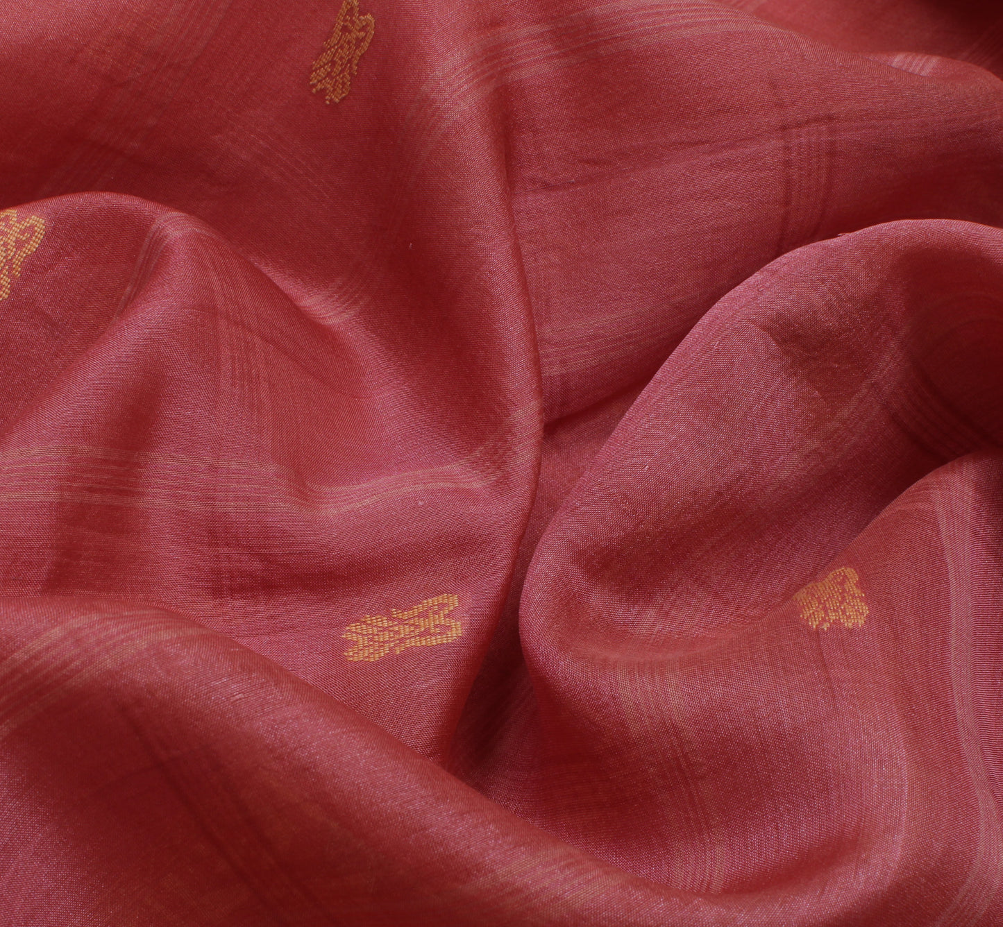 Sushila Vintage Indian Saree 100% Pure Silk Woven Floral Sari Craft 5 YD Fabric