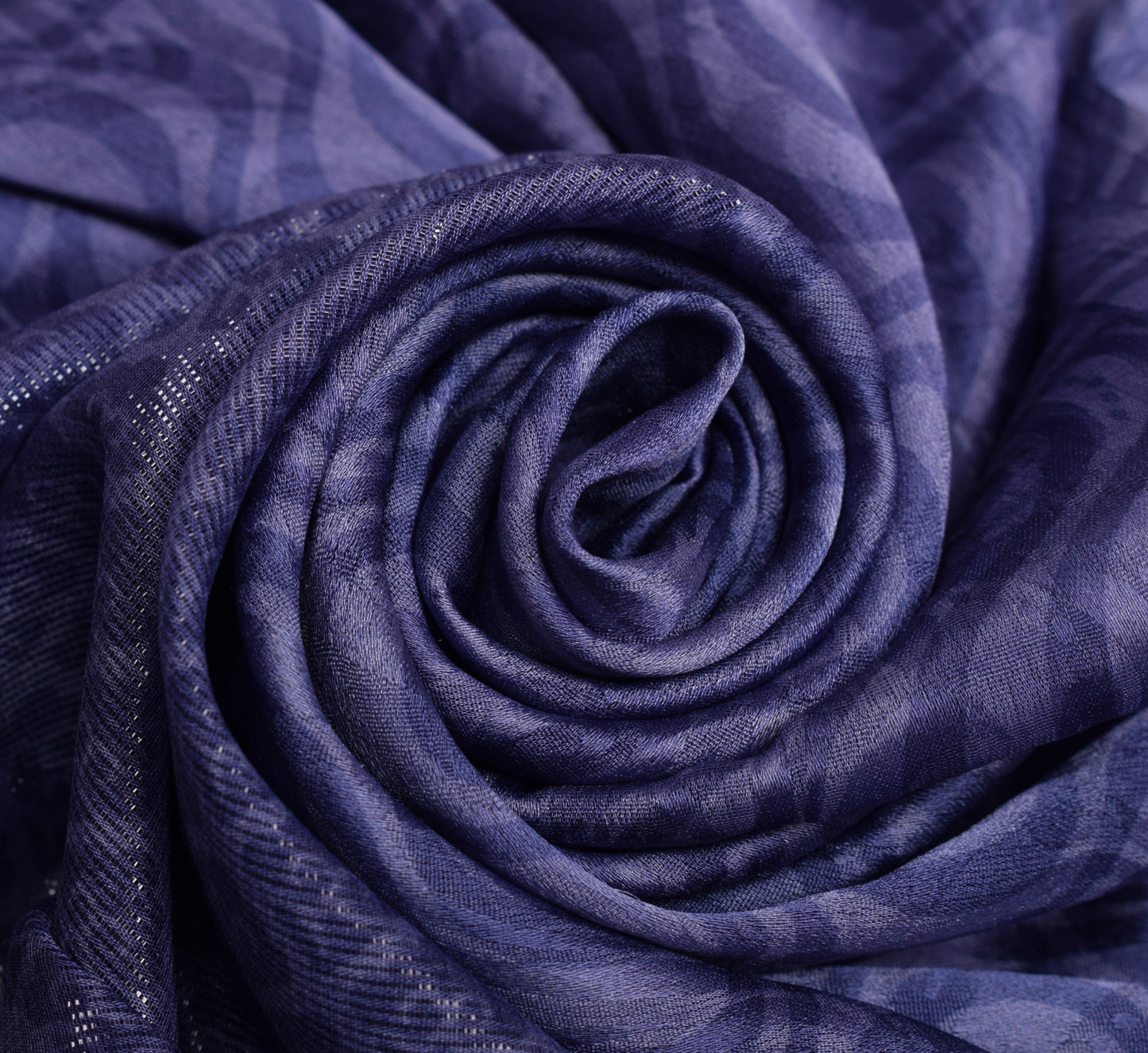 Sushila Vintage Purple Saree 100% Pure Georgette Silk Printed Floral Sari Fabric