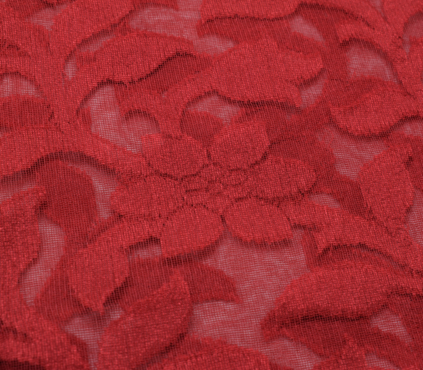 Sushila Vintage Maroon Indian Saree Art Silk Floral Patch Work Sari Craft Fabric