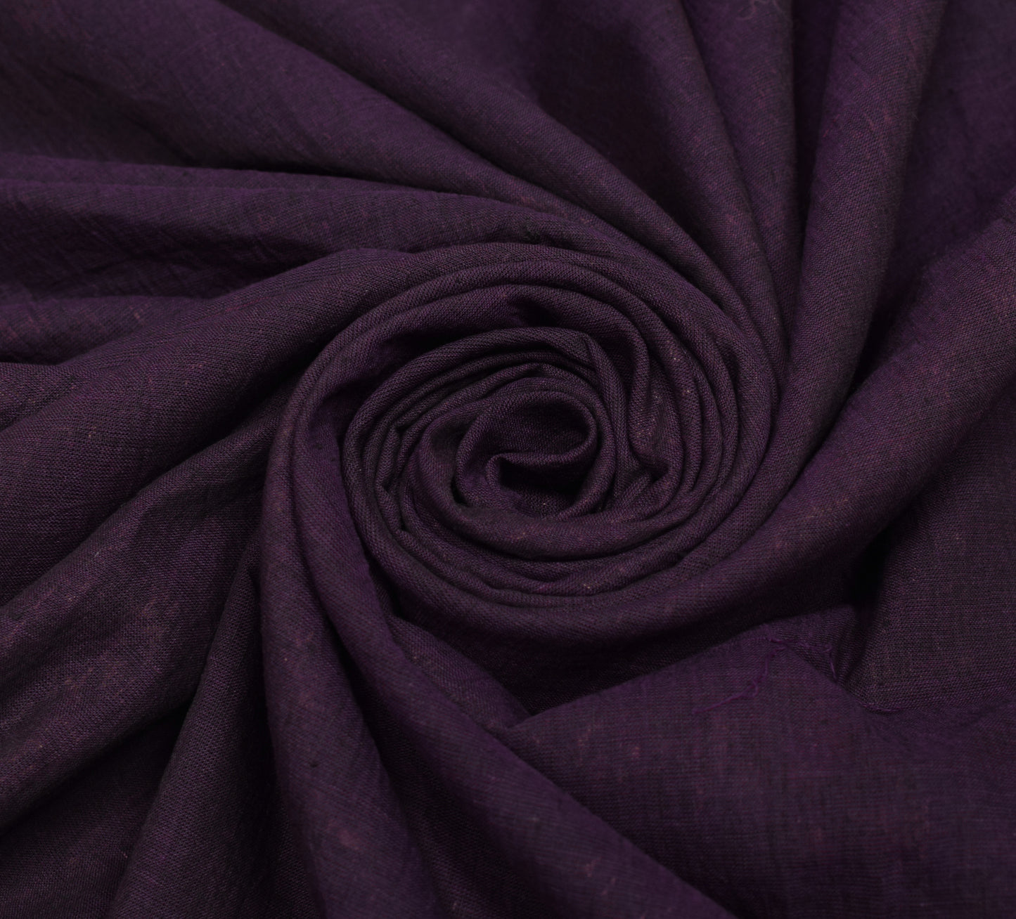 Sushila Vintage Purple Saree 100% Pure Cotton Baluchari Woven Humans Sari Fabric