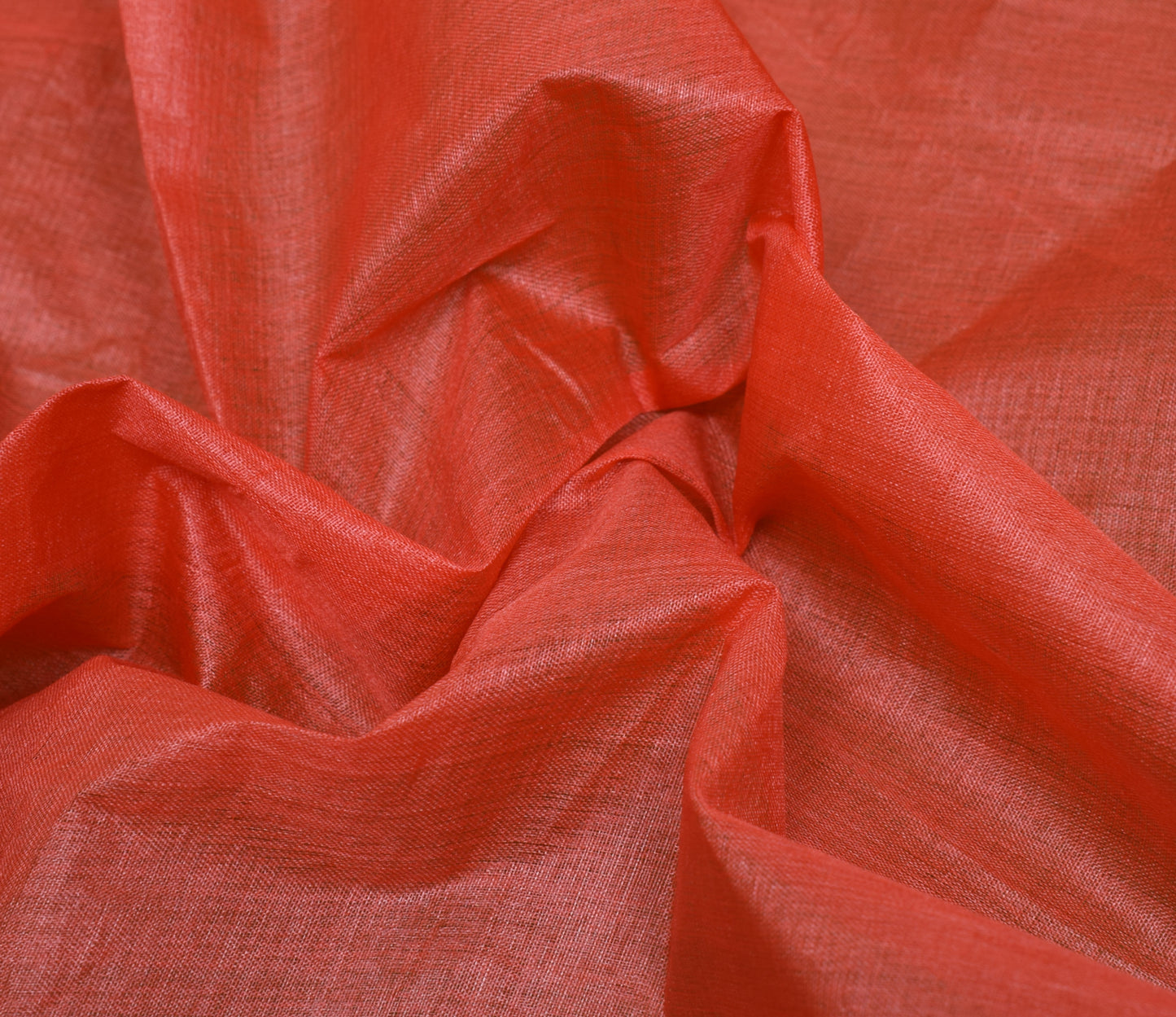 Sushila Vintage Peach Saree 100% Pure Silk Hand Beaded Sari With Blouse Fabric