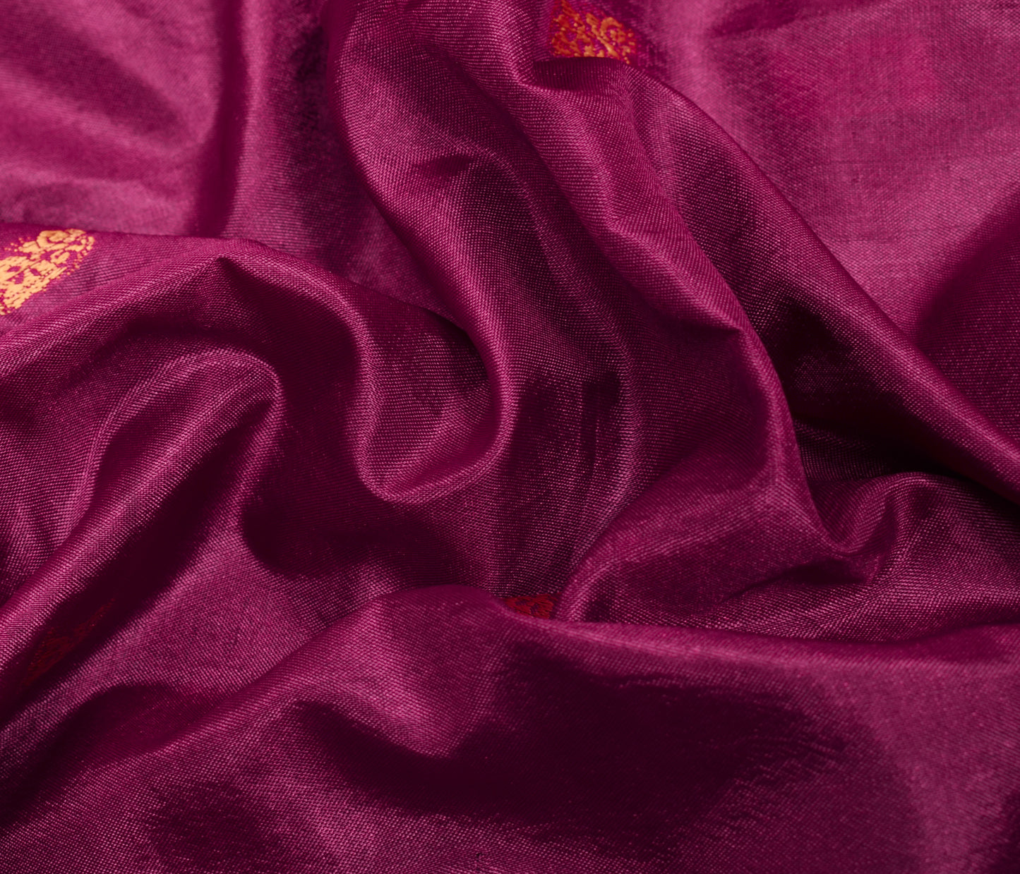 Sushila Vintage Indian Saree Art Silk Baluchari Woven Soft 5YD Sari Craft Fabric