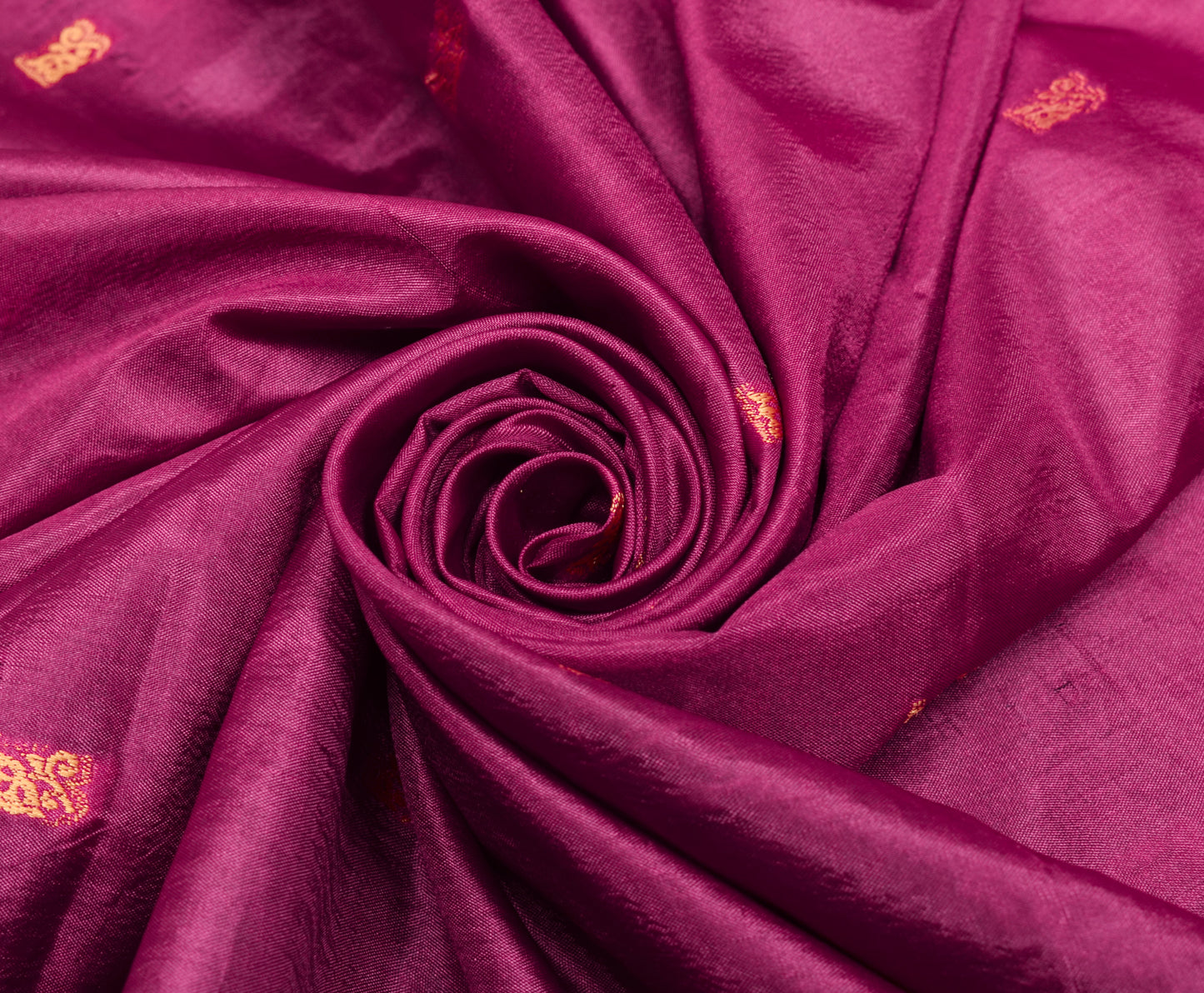 Sushila Vintage Indian Saree Art Silk Baluchari Woven Soft 5YD Sari Craft Fabric