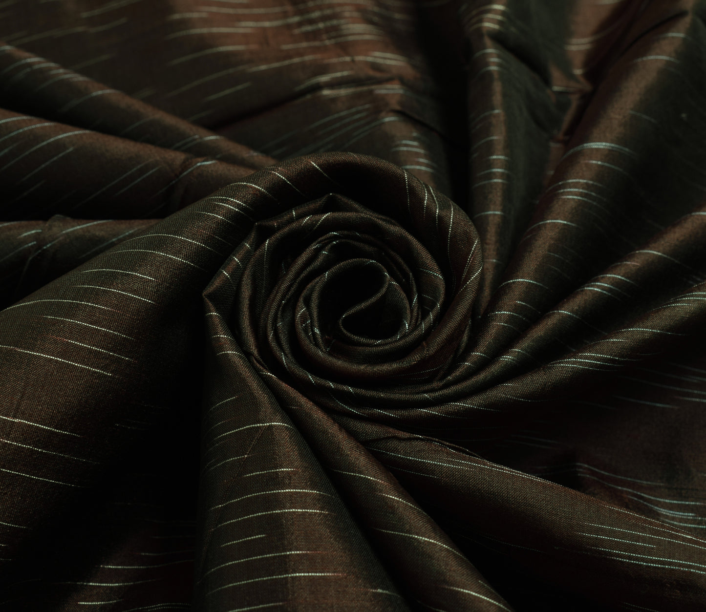Sushila Vintage Maroon Saree 100% Pure Silk Hand Woven Soft Sari Craft Fabric