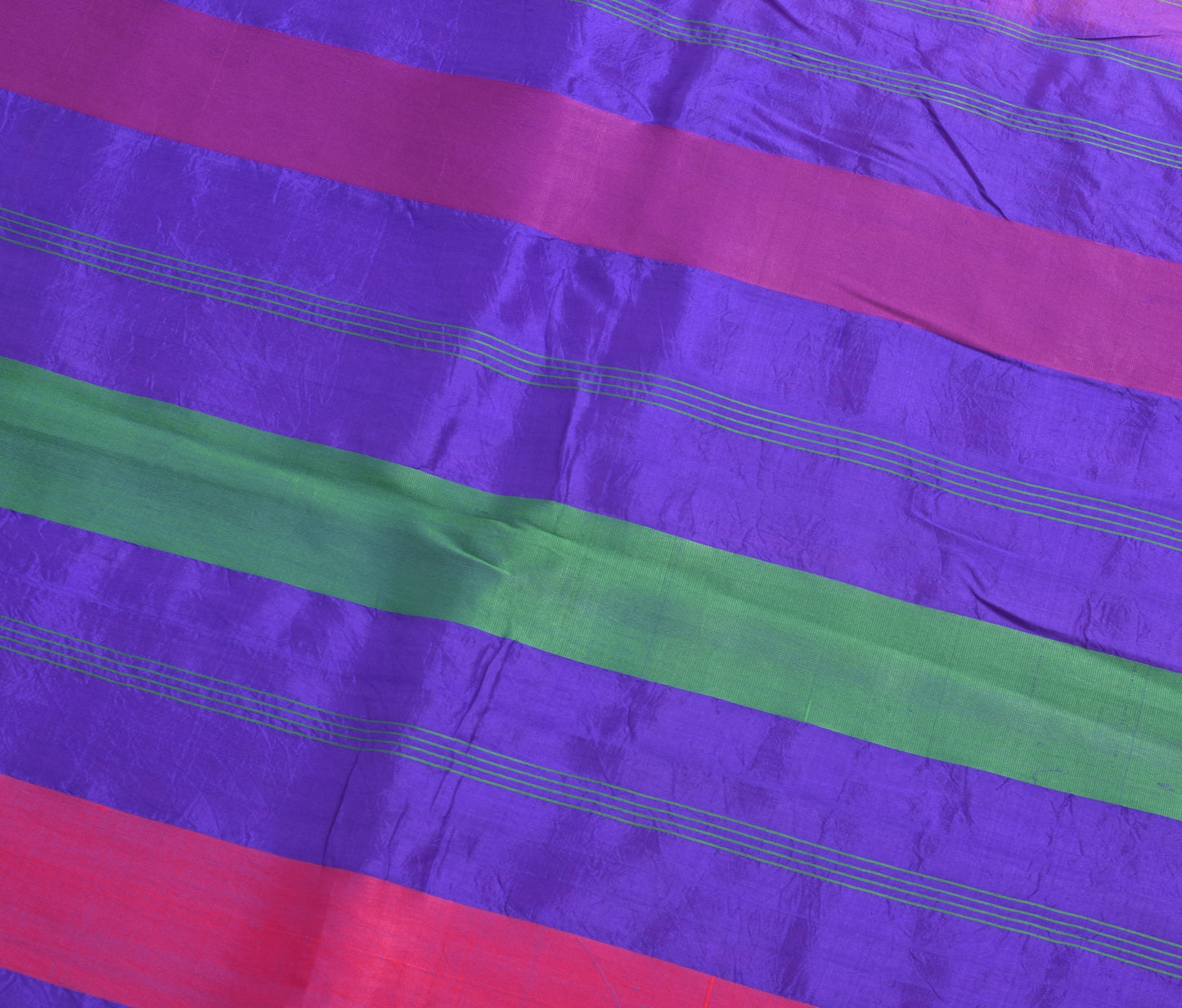 Sushila Vintage Pink Woven Indian Saree 100% Pure Silk Sari Craft 5 YD Fabric