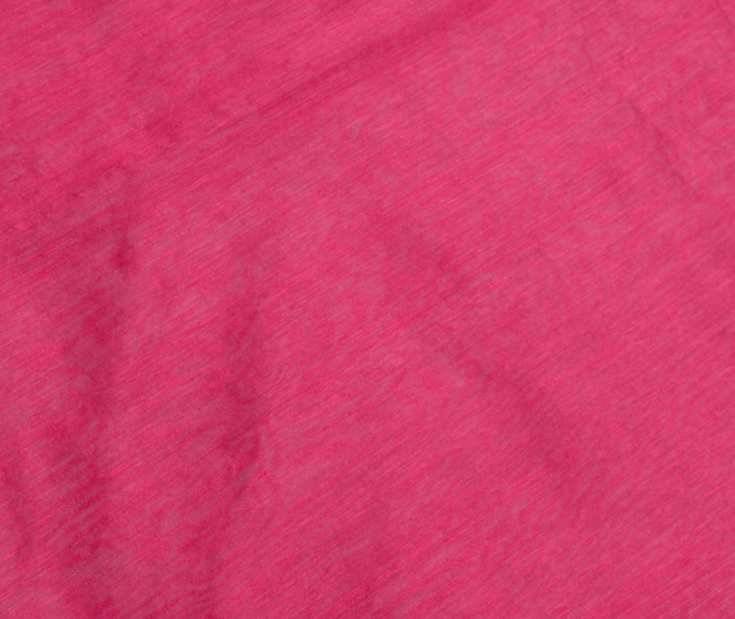 Sushila Vintage Magenta Indian Saree Art Silk Tant Woven Sari Craft Fabric